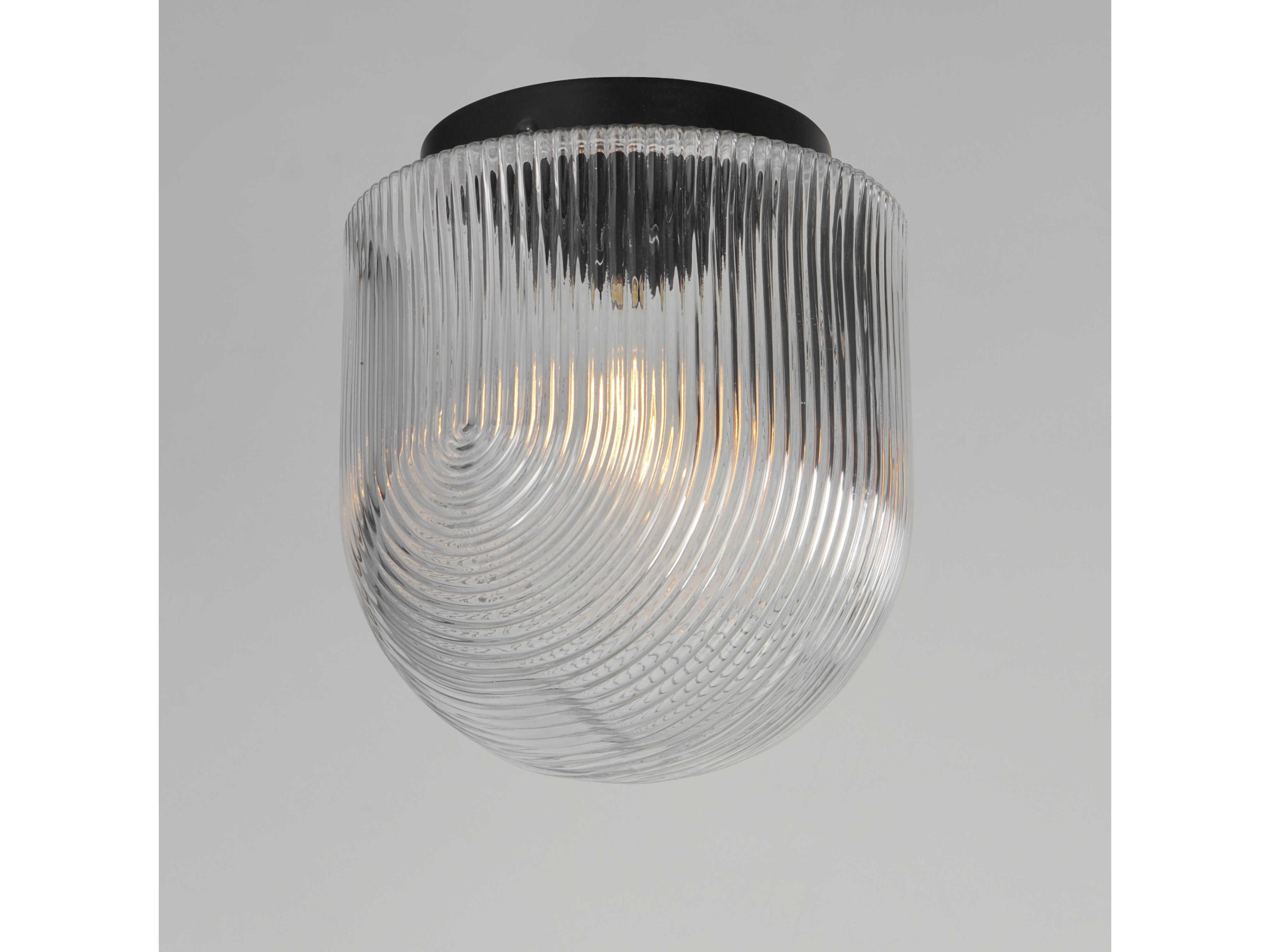 Maxim Lighting Dune 1-Light Black Flush Mount