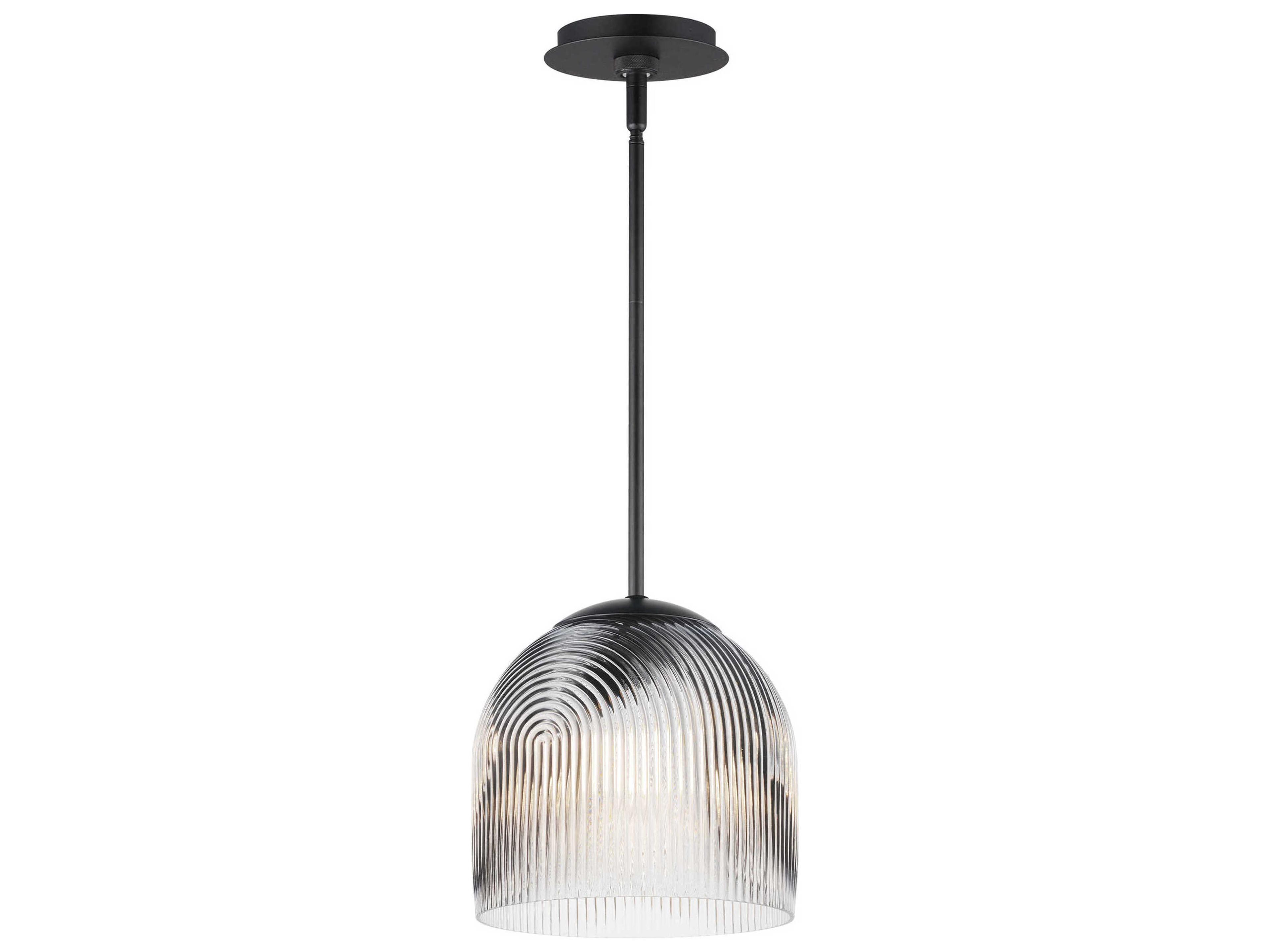 Dune 1-Light Black Mini Pendant