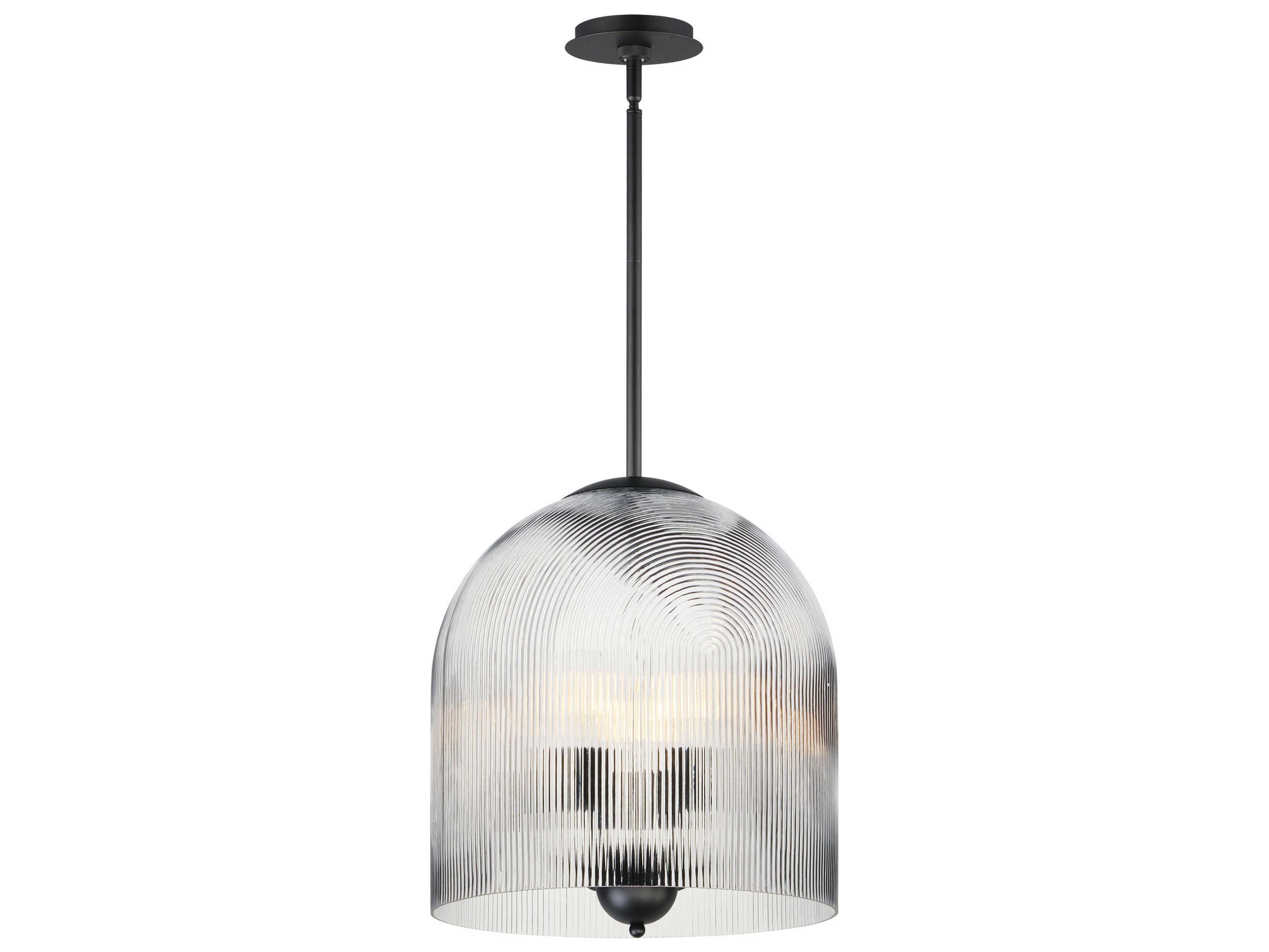 Dune 4-Light Black Pendant