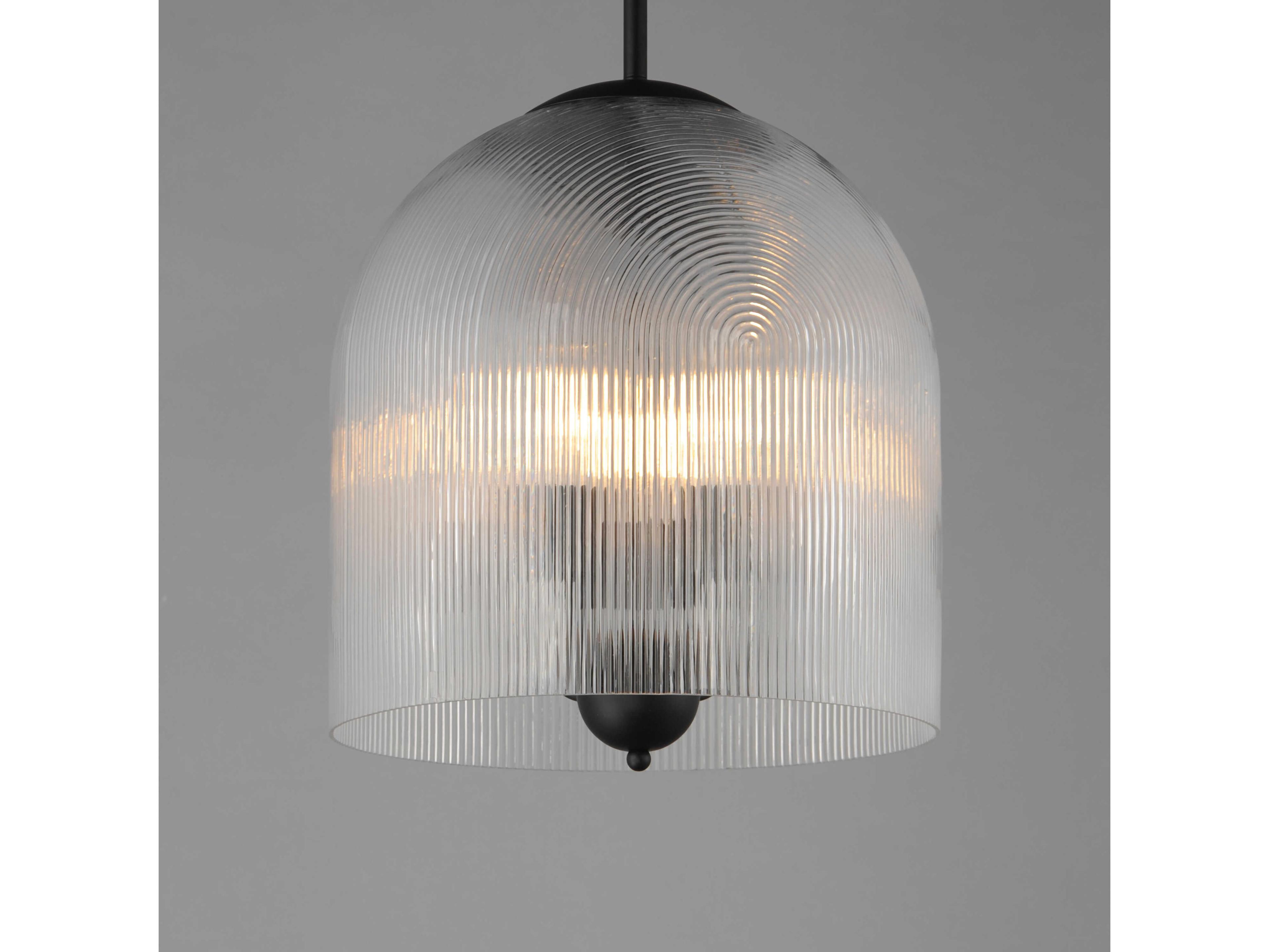 Maxim Lighting Dune 4-Light Black Pendant