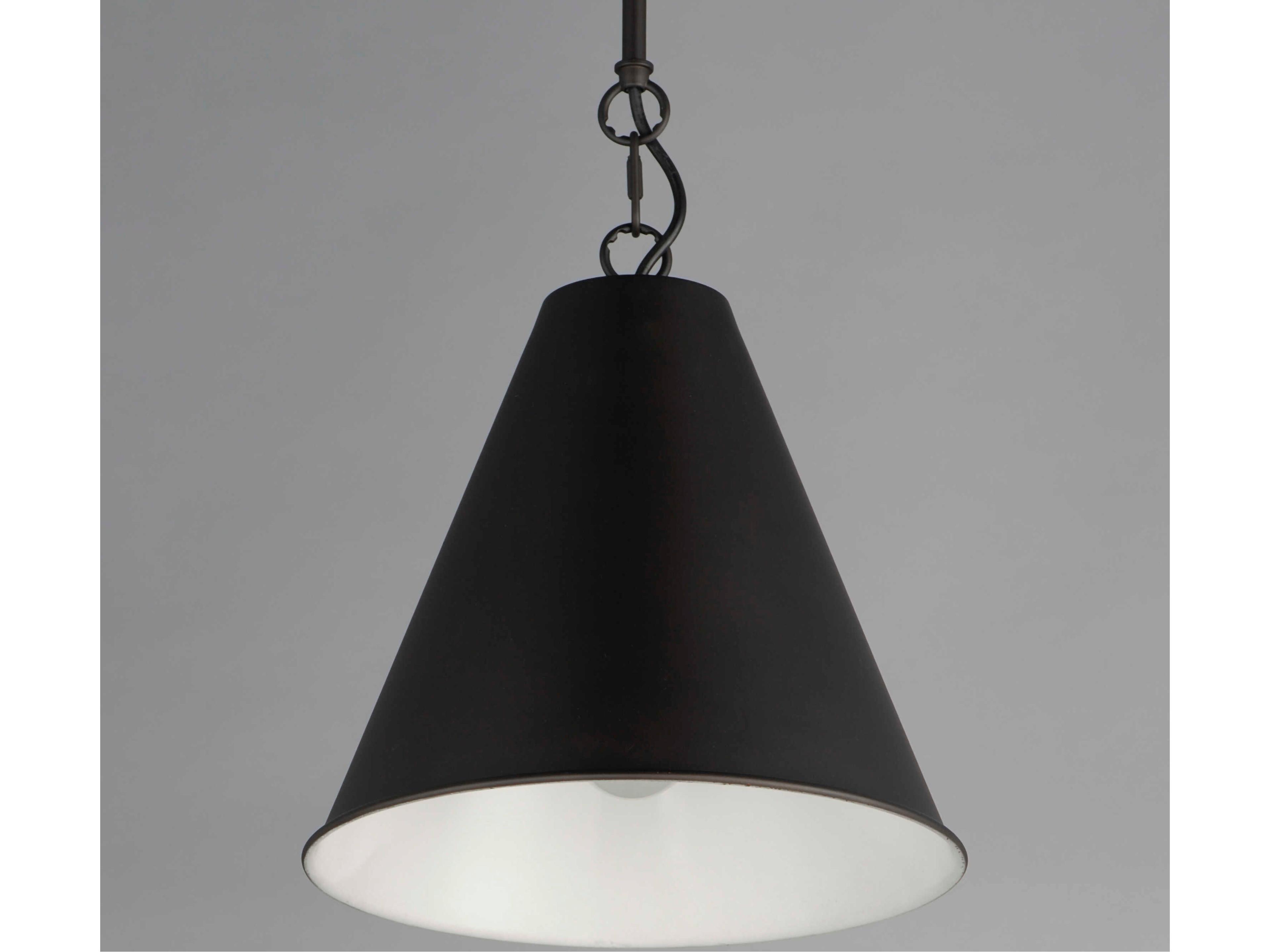 Maxim Lighting Veritas 1-Light Chestnut Bronze Mini Pendant