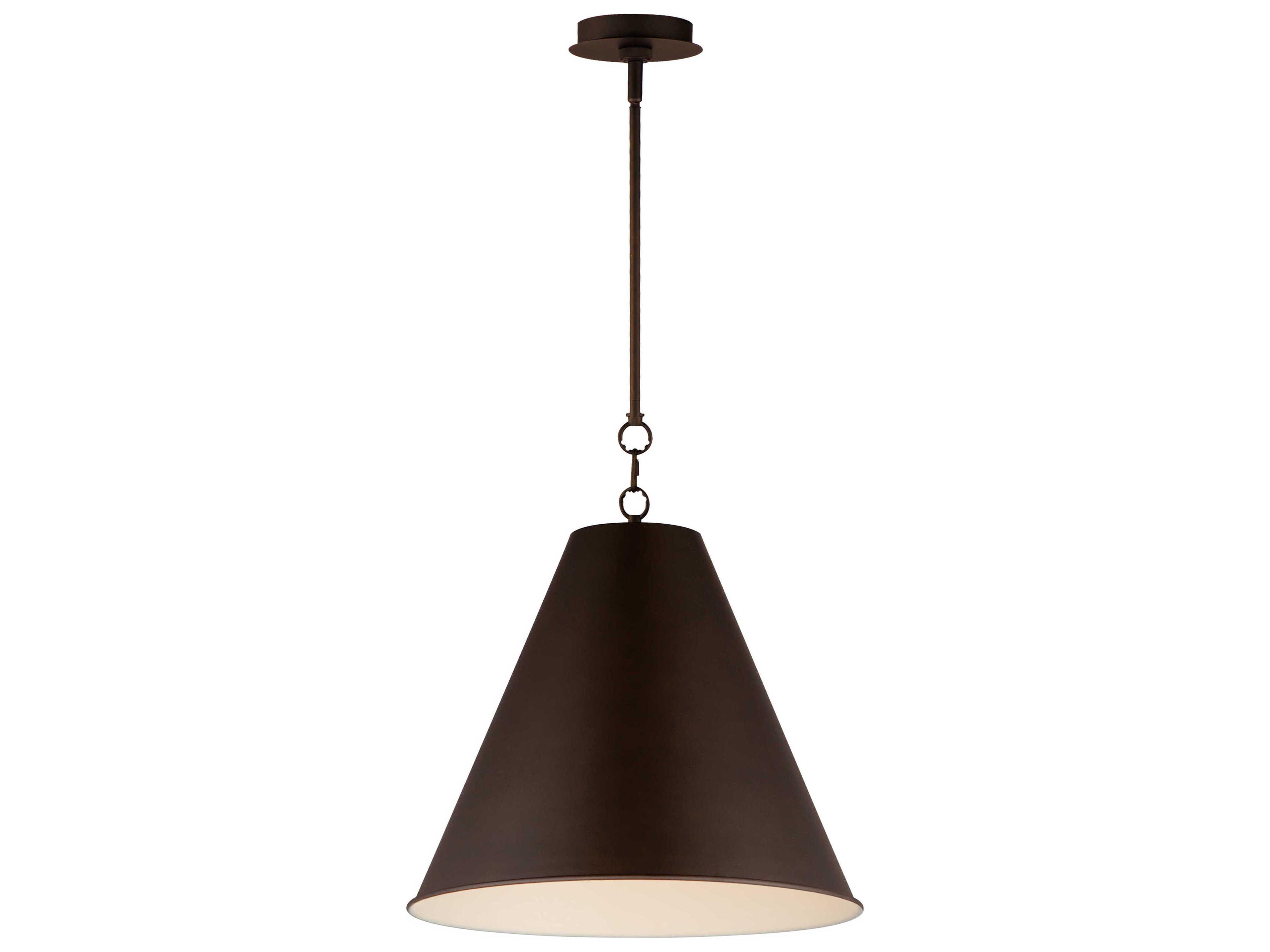 Veritas 1-Light Chestnut Bronze Pendant
