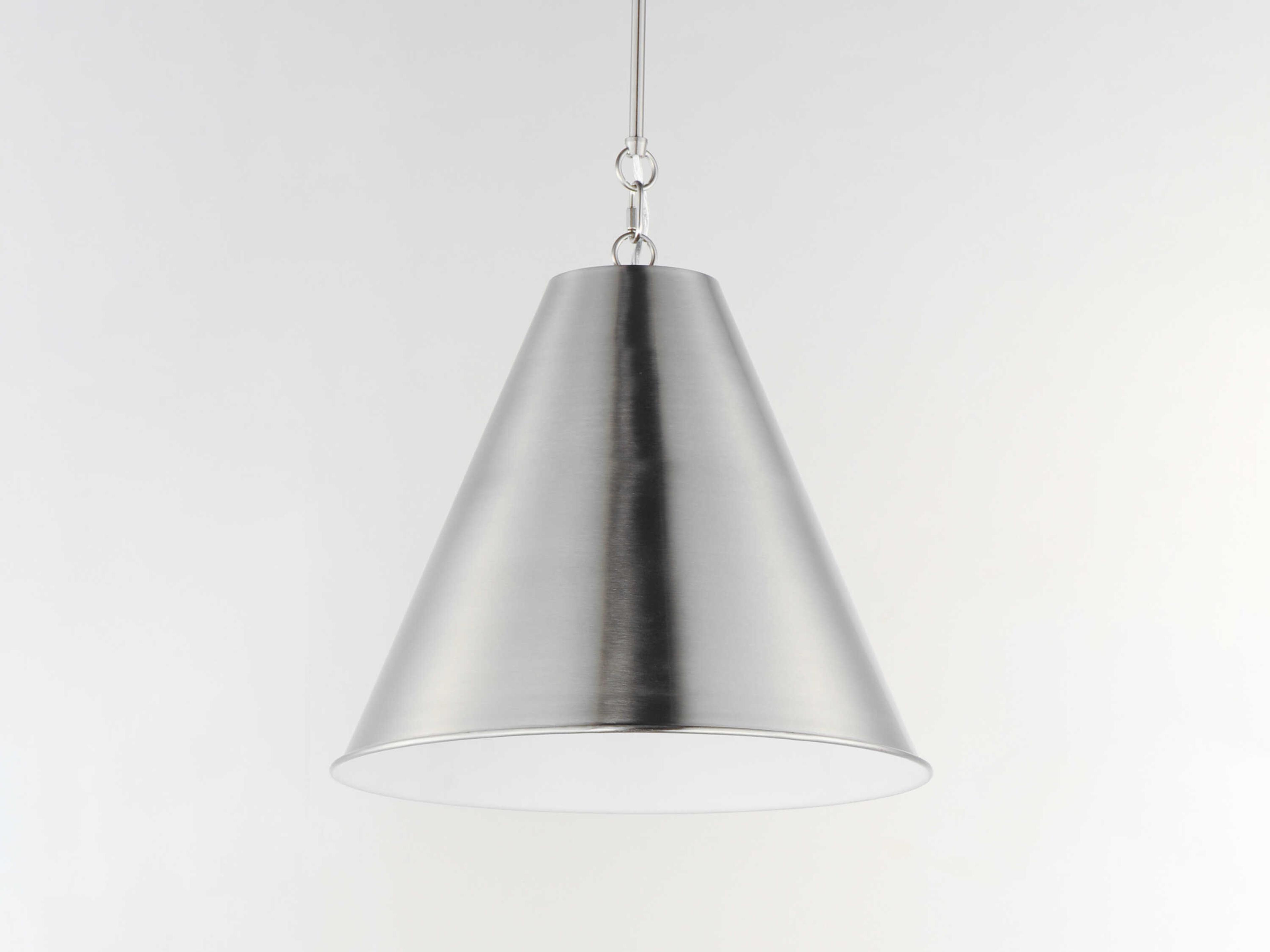 Maxim Lighting Veritas 1-Light Satin Nickel Pendant