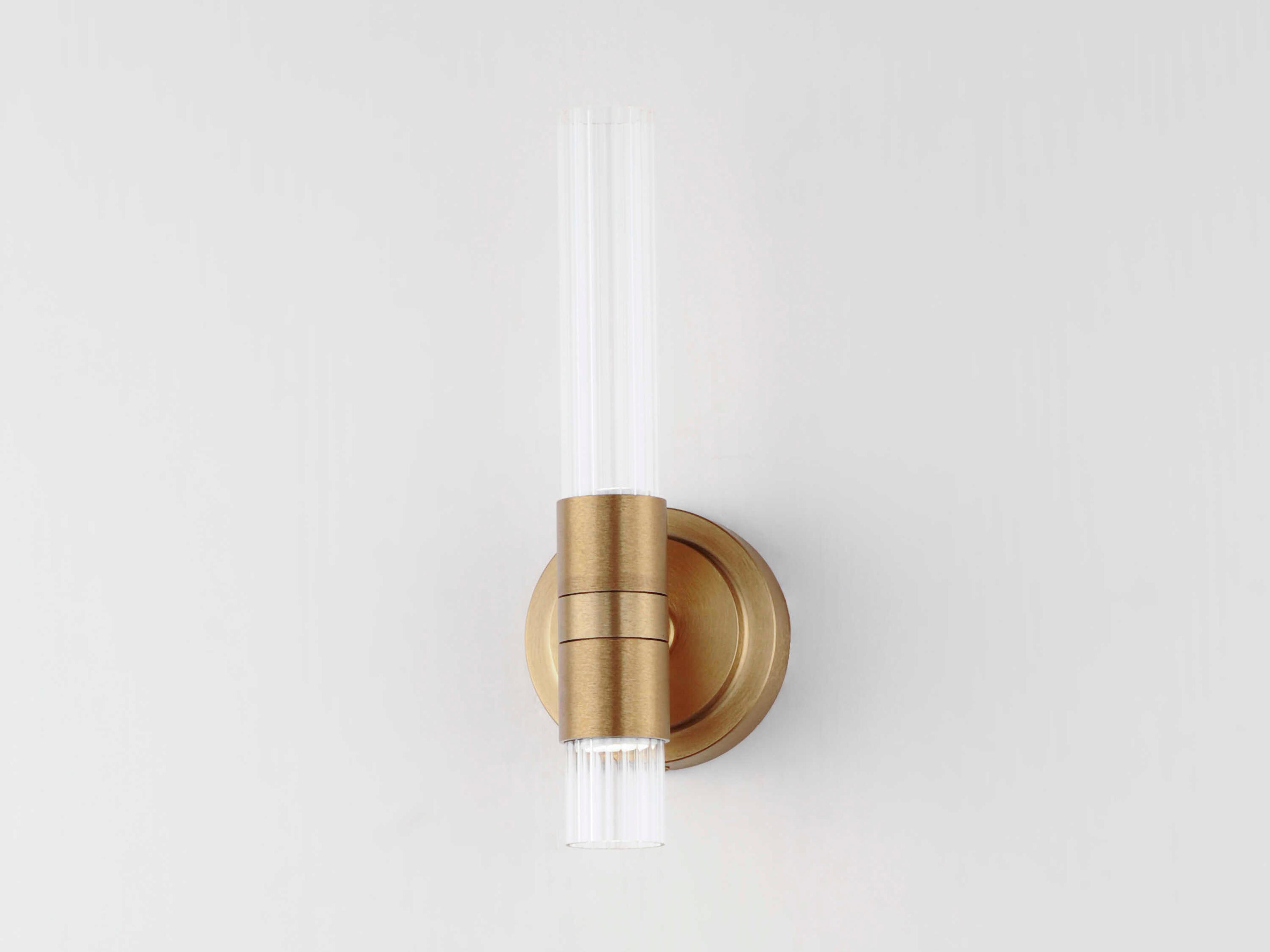 Maxim Lighting Ovation 2-Light Gold Glass LED Wall Sconce