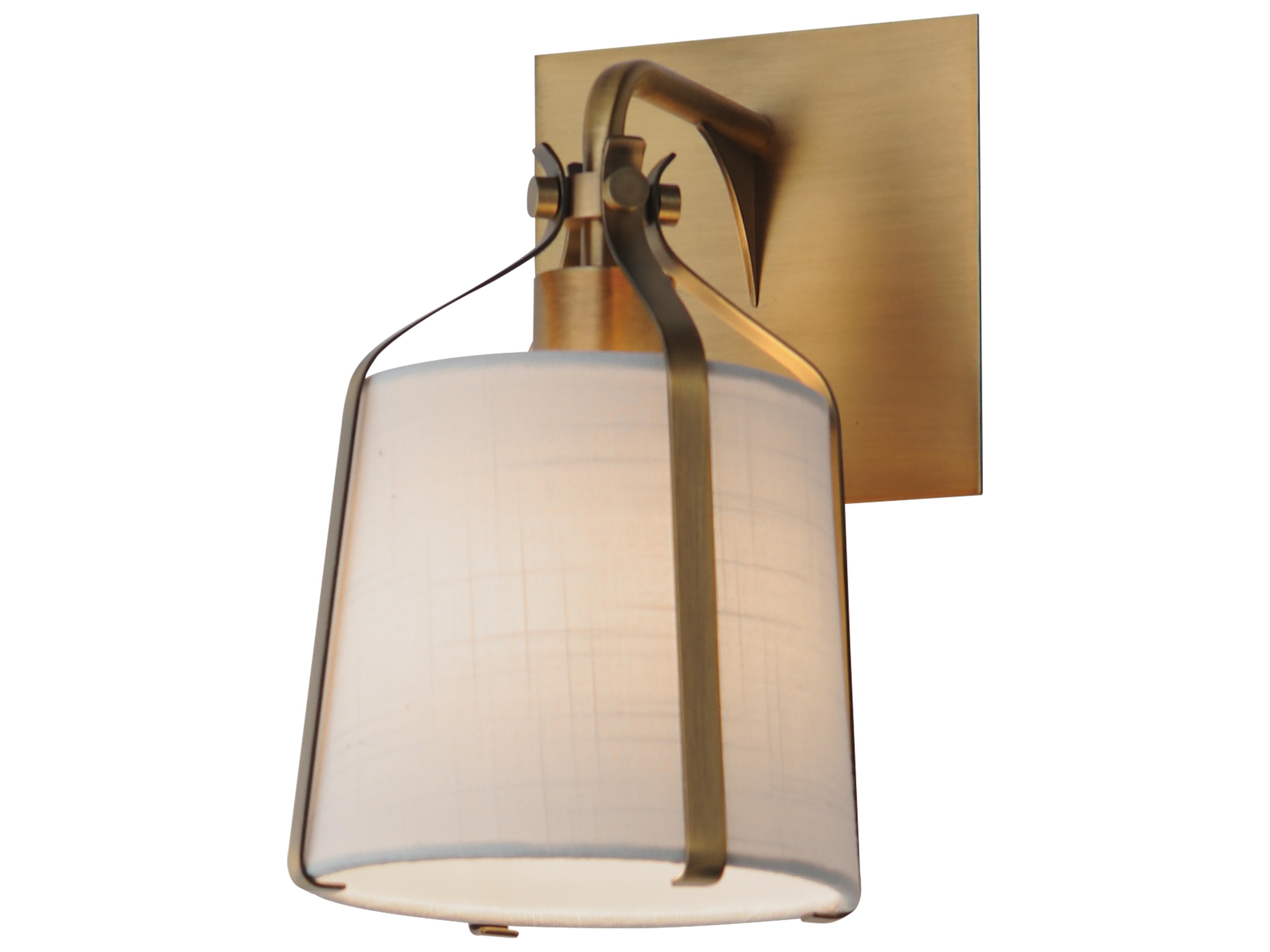 Bandera 1-Light Natural Aged Brass Wall Sconce