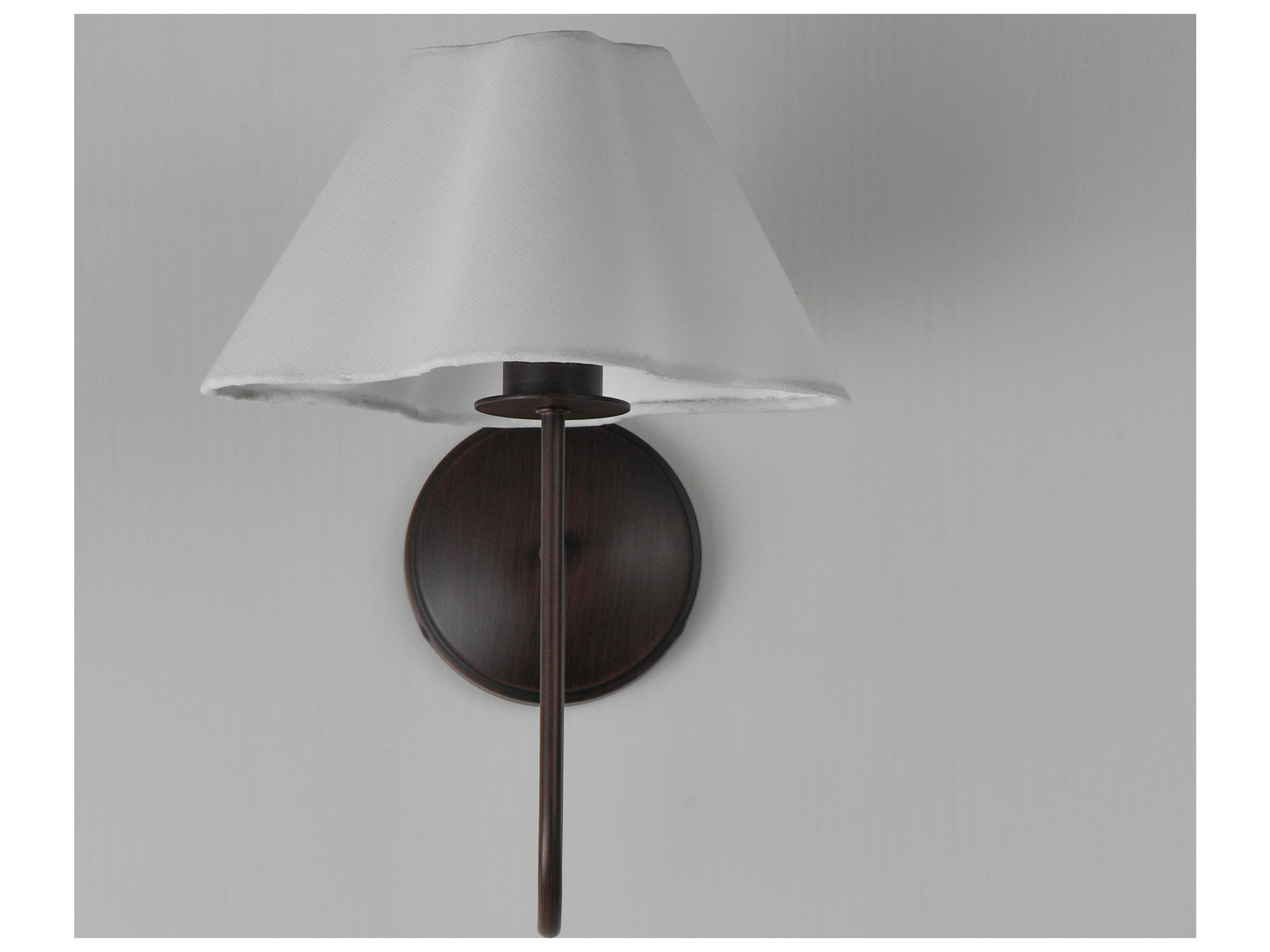 Maxim Lighting Saxon 1- Light Oil Rubbed Bronze Traditional Wall Sconce