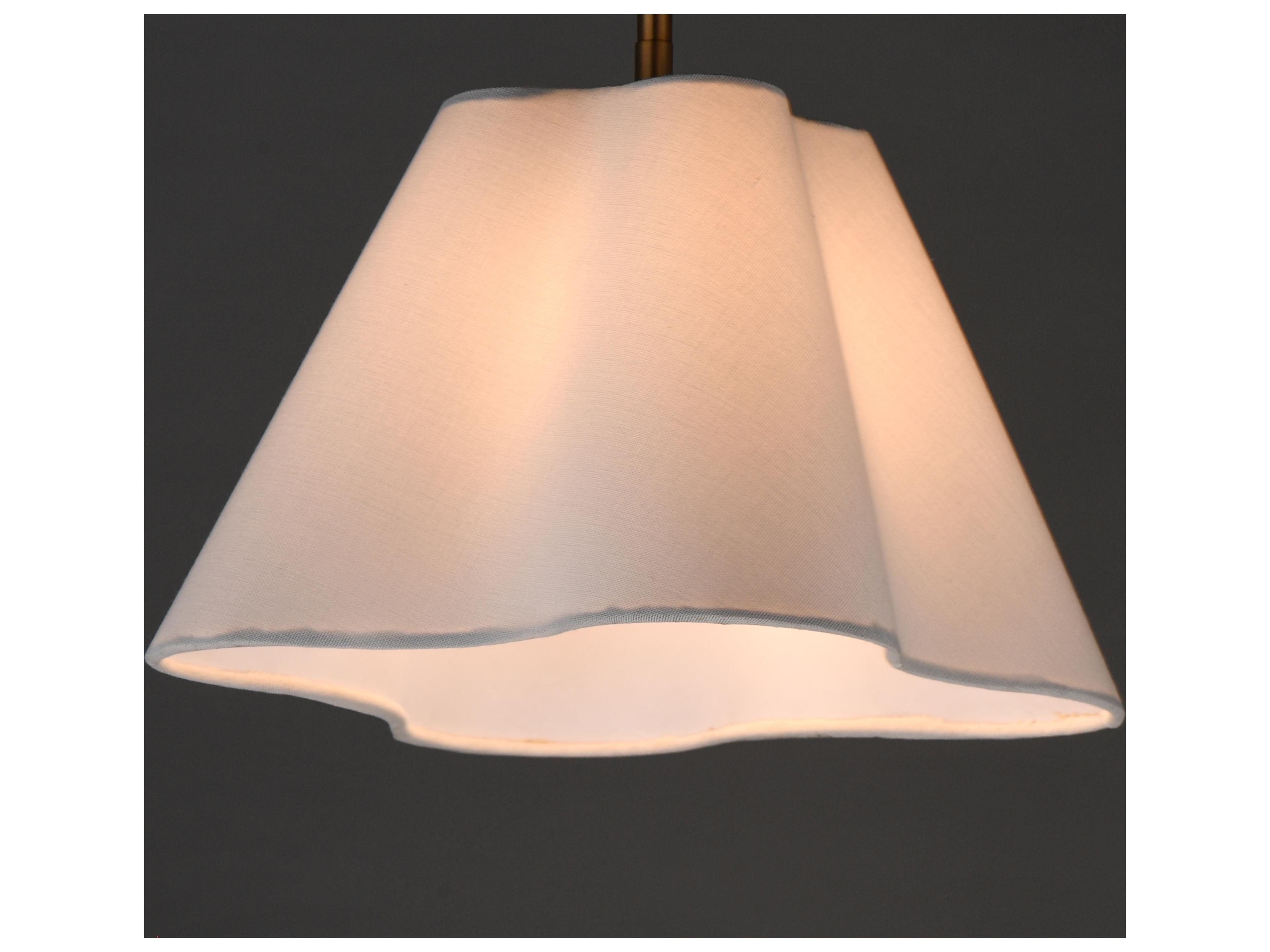 Maxim Lighting Saxon 1- Light Natural Aged Brass Bell Pendant