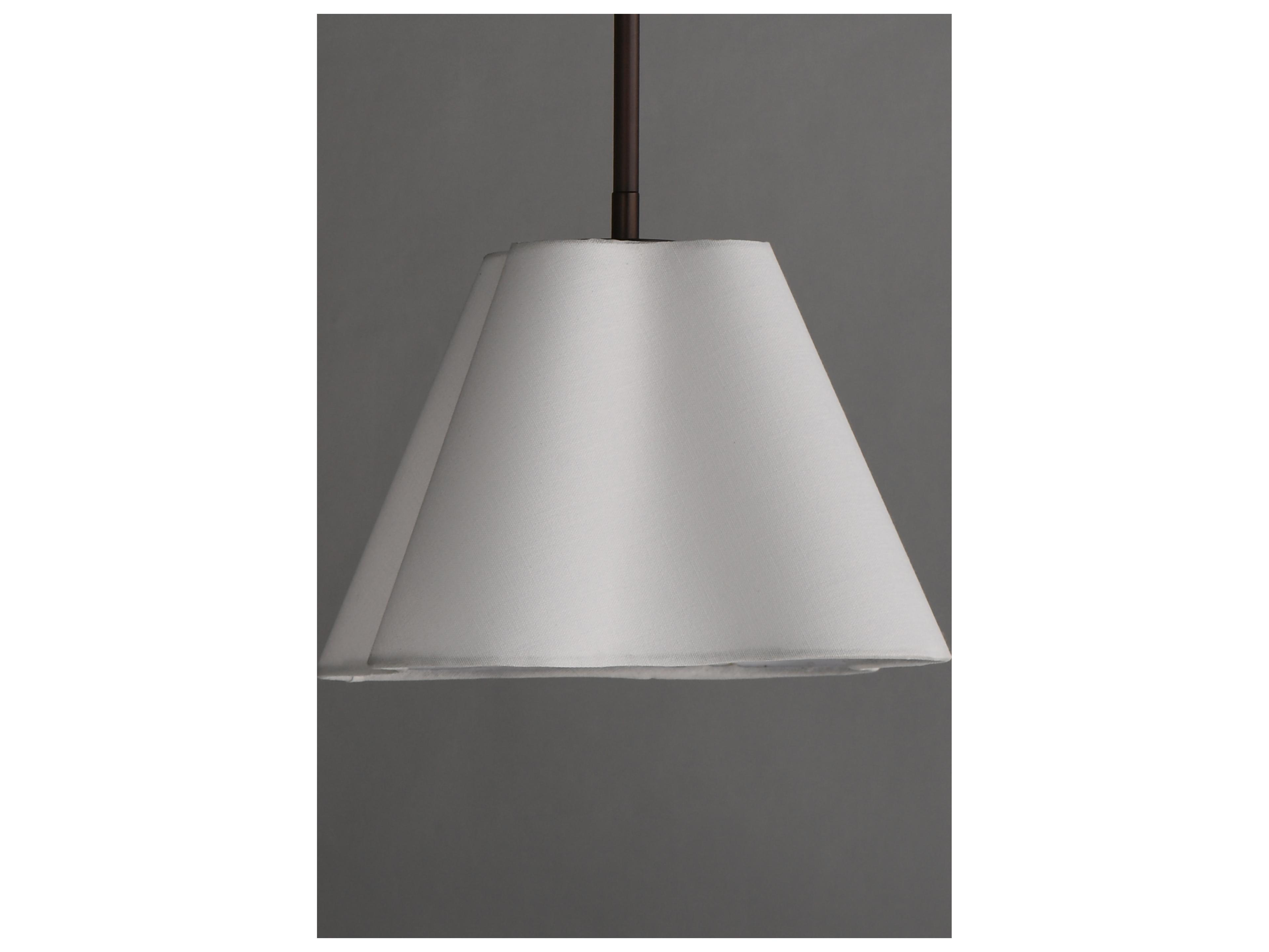 Maxim Lighting Saxon 1- Light Oil Rubbed Bronze Bell Pendant