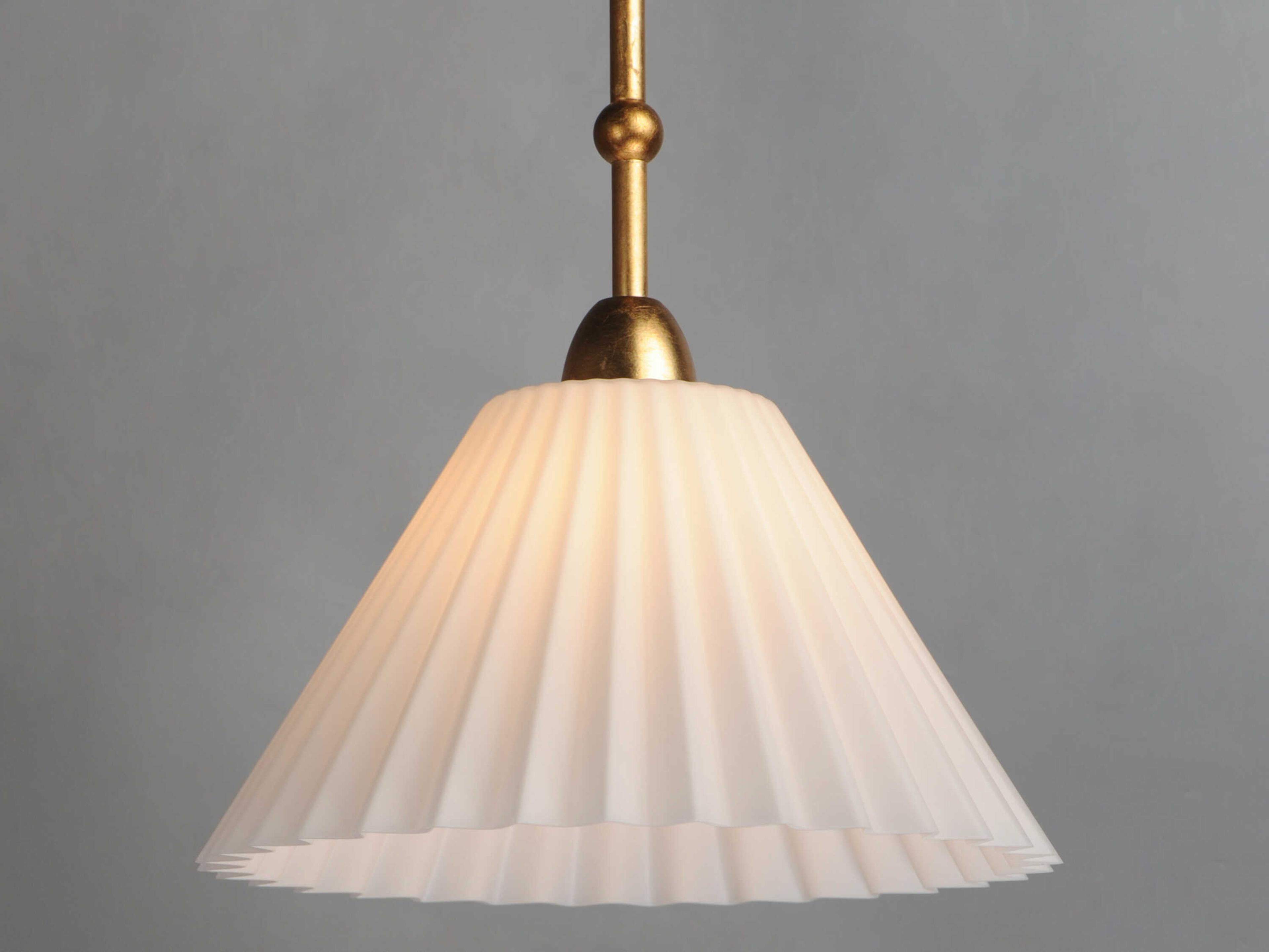 Maxim Lighting Kismet 1-Light Gold Leaf Mini Pendant