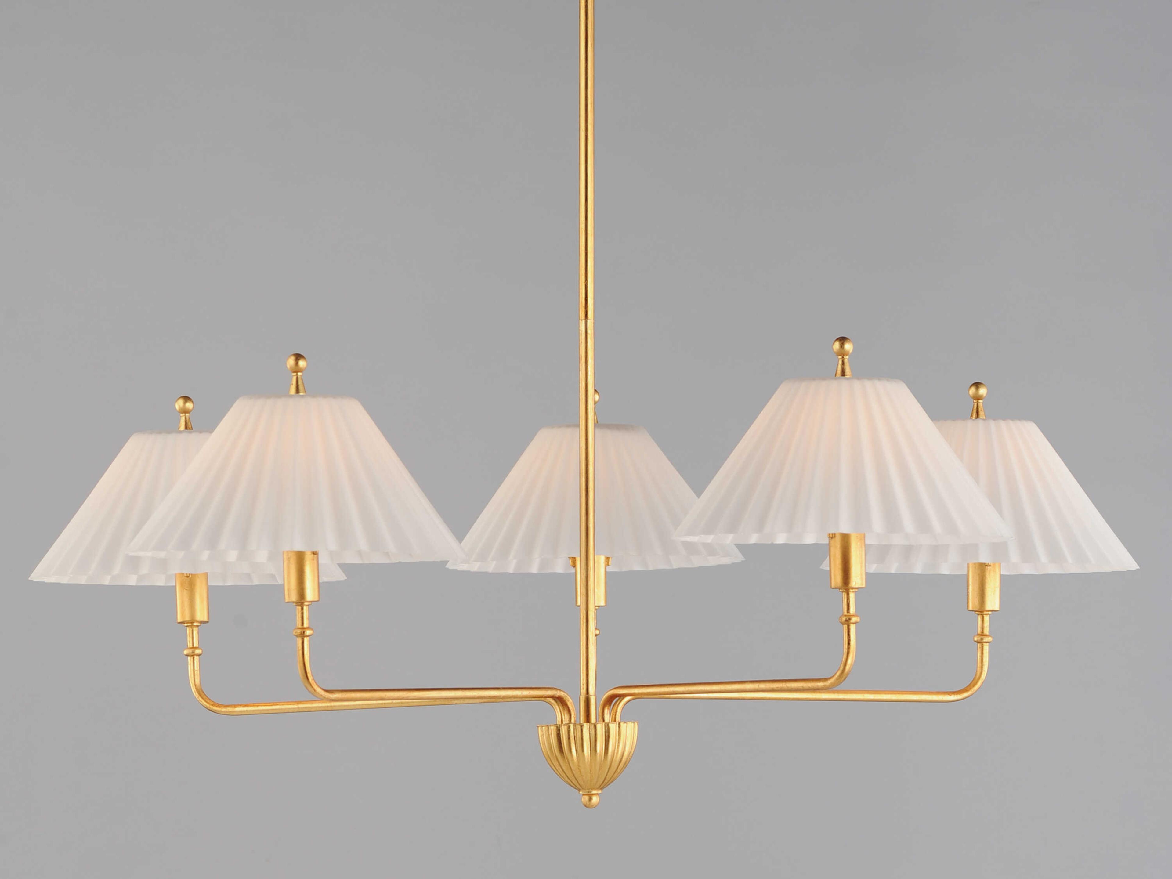 Maxim Lighting Kismet 5-Light Gold Leaf Chandelier