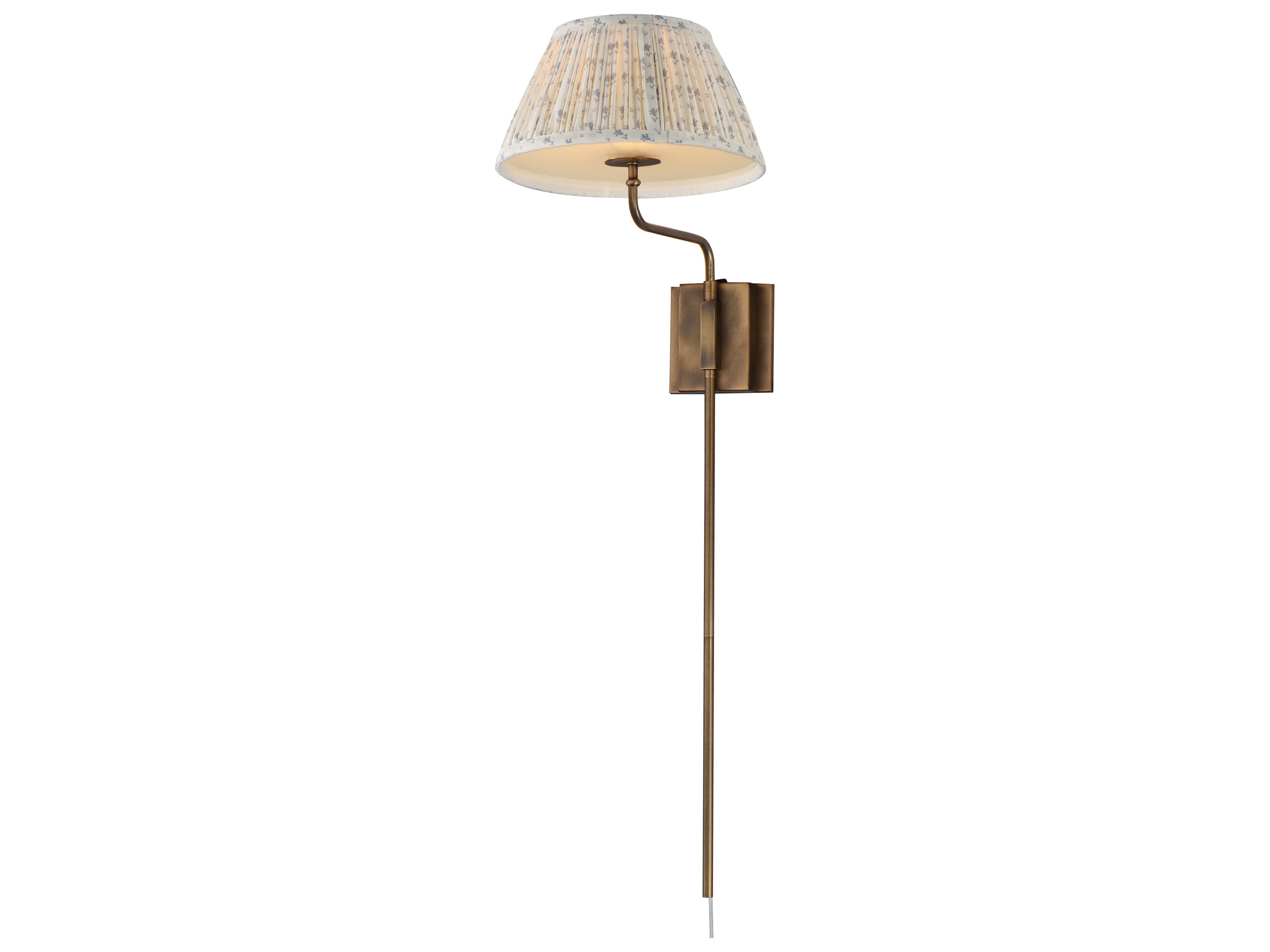 Dunbridge 1- Light Weathered Brass Bronze Wall Sconce