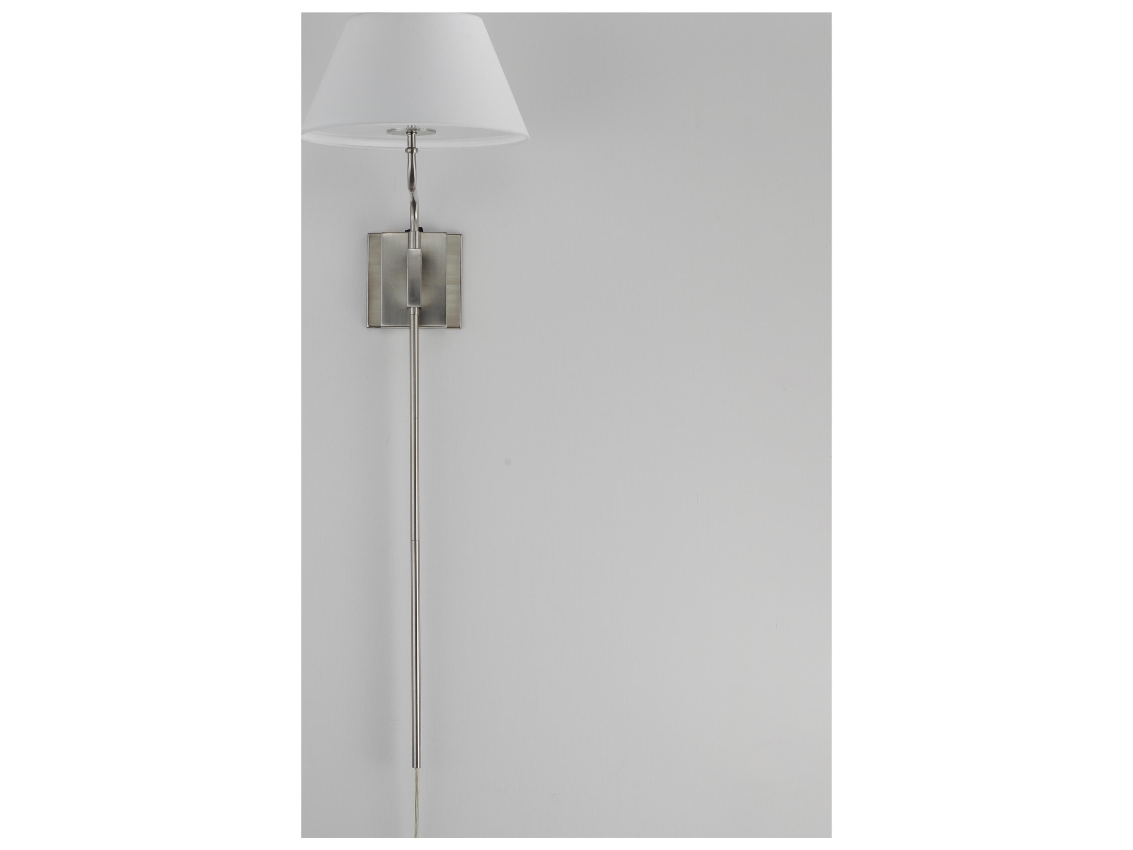 Maxim Lighting Dunbridge 1- Light Polished Nickel Wall Sconce