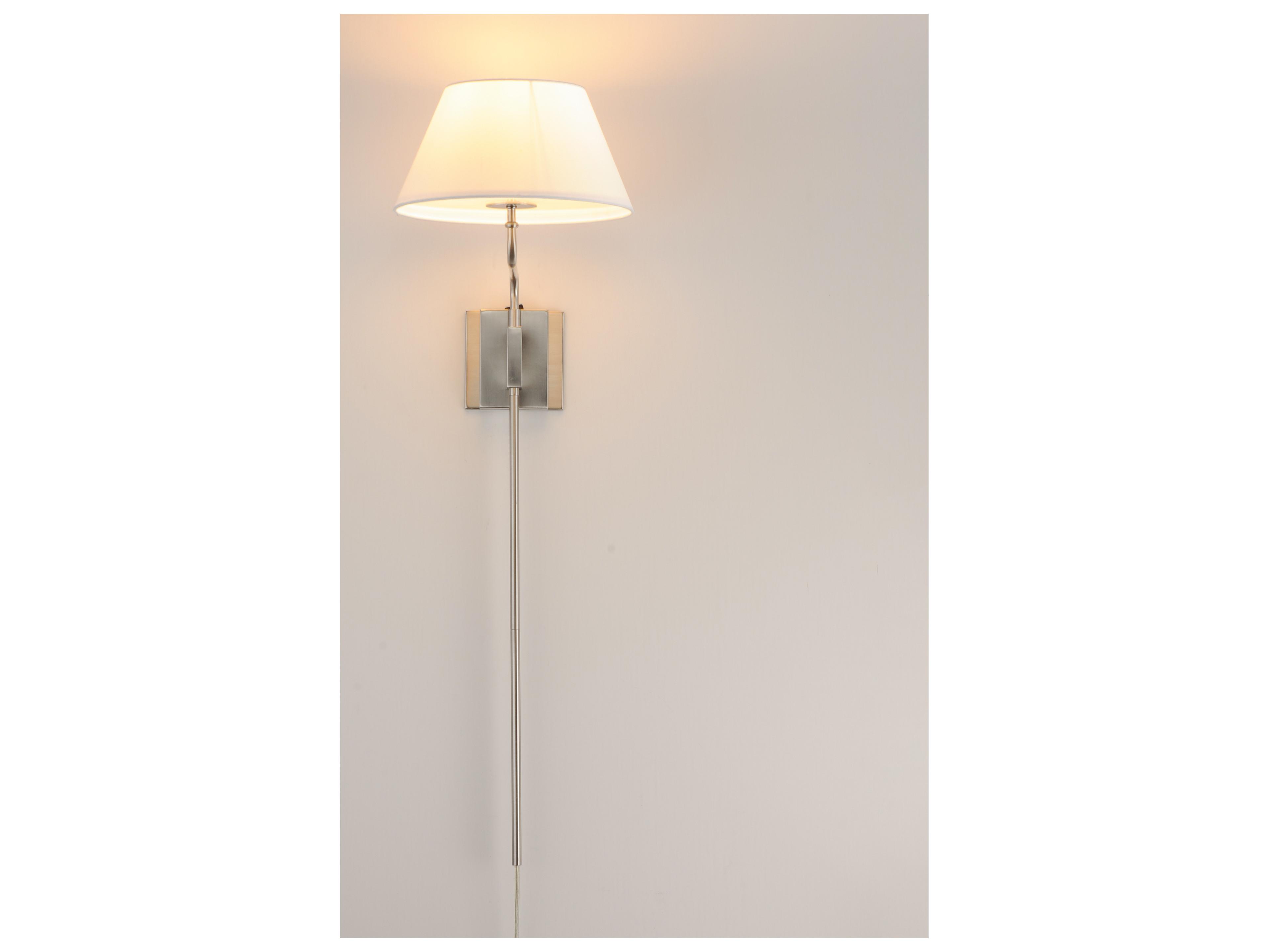 Maxim Lighting Dunbridge 1- Light Polished Nickel Wall Sconce