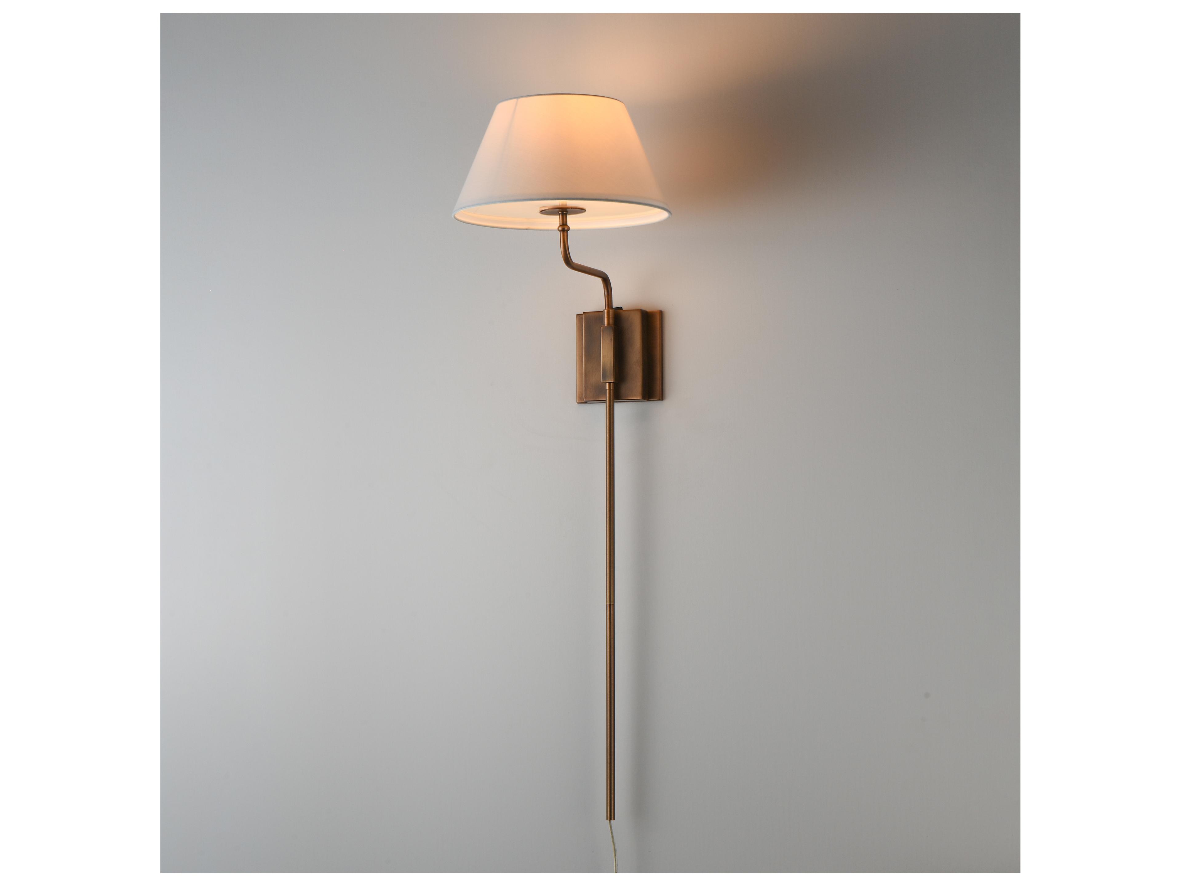 Maxim Lighting Dunbridge 1- Light Weathered Brass Bronze Wall Sconce