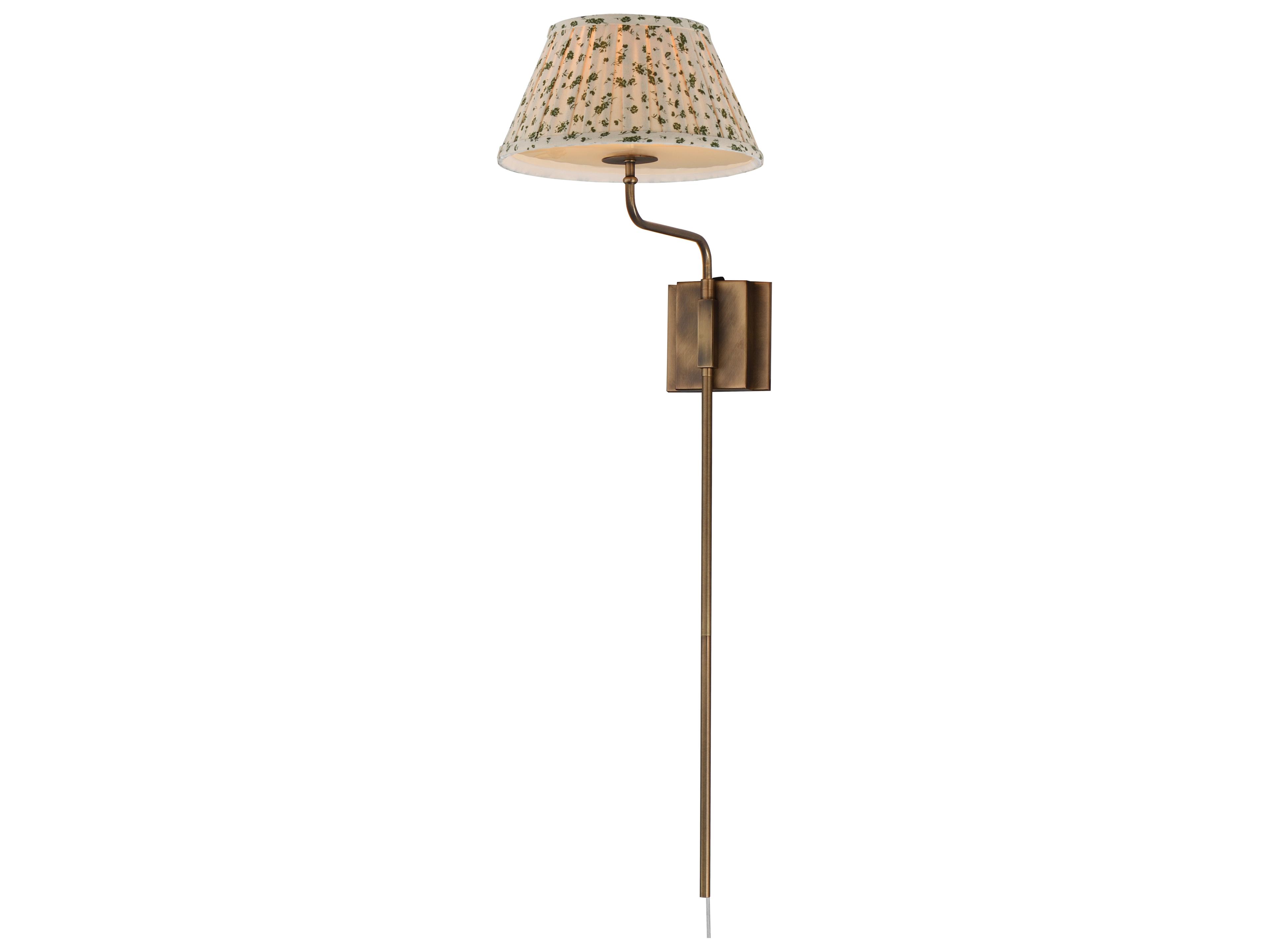 Dunbridge 1- Light Weathered Brass Bronze Wall Sconce