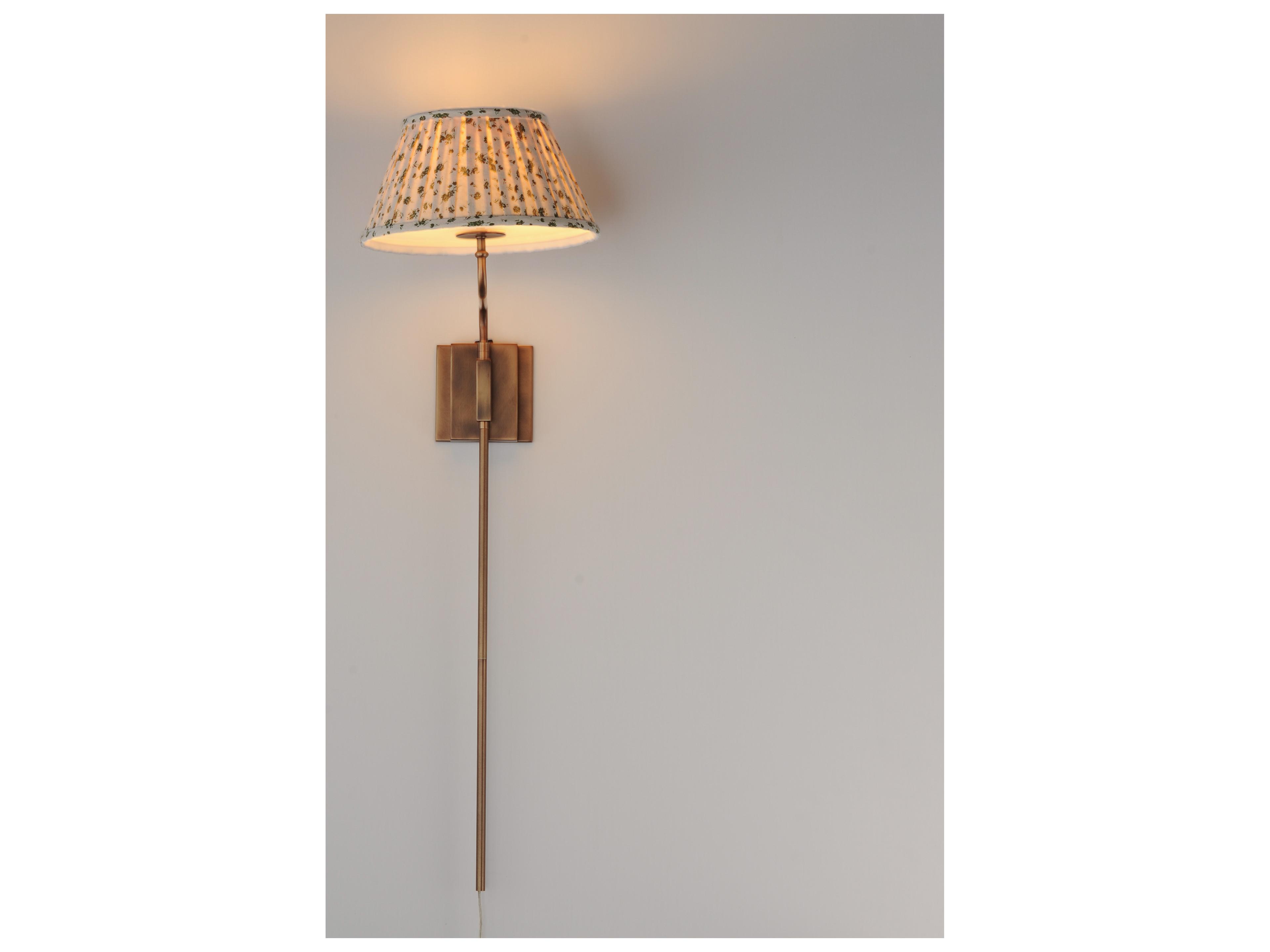 Maxim Lighting Dunbridge 1- Light Weathered Brass Bronze Wall Sconce