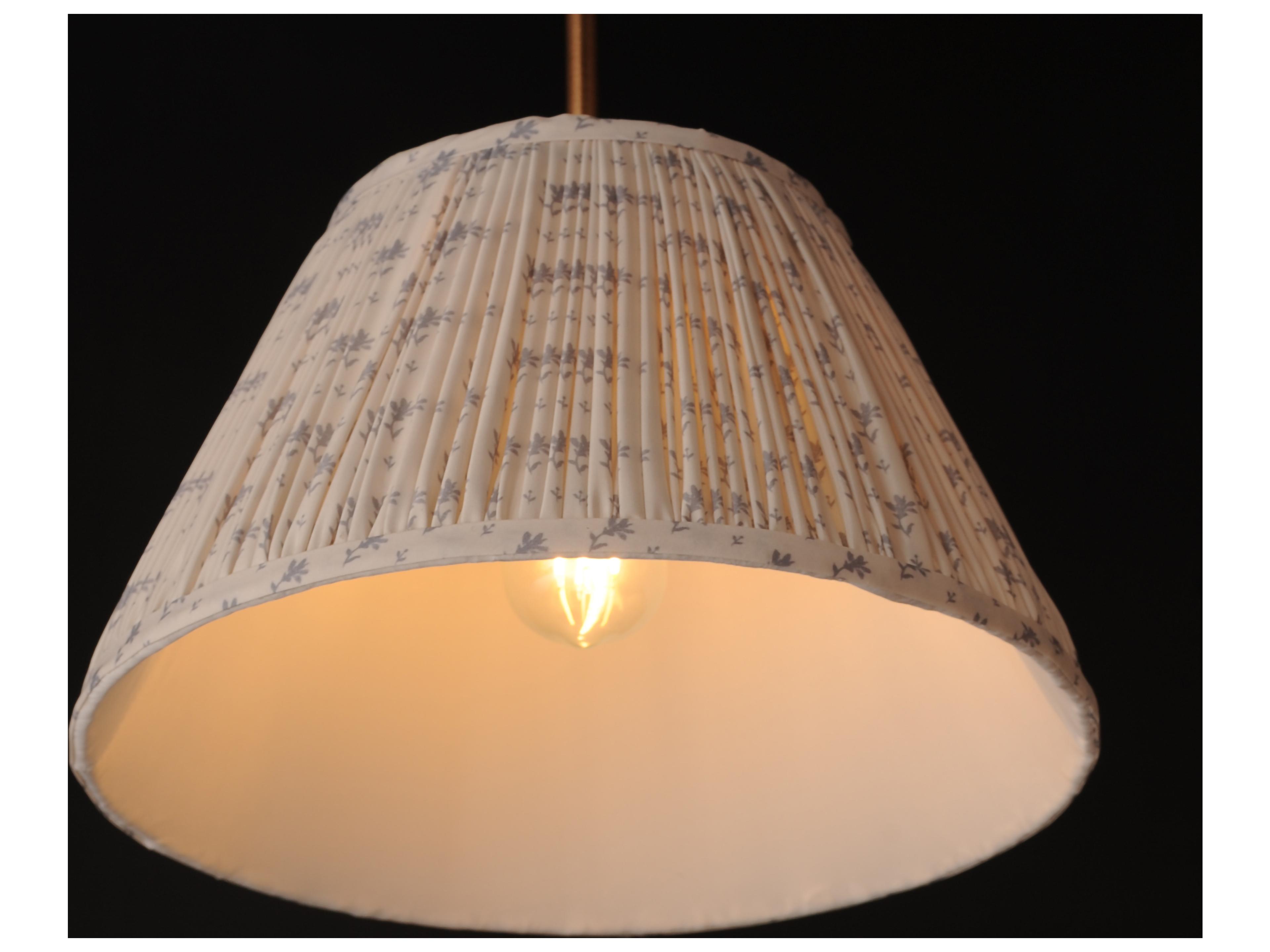 Maxim Lighting Dunbridge 1- Light Weathered Brass Bronze Drum Empire Pendant