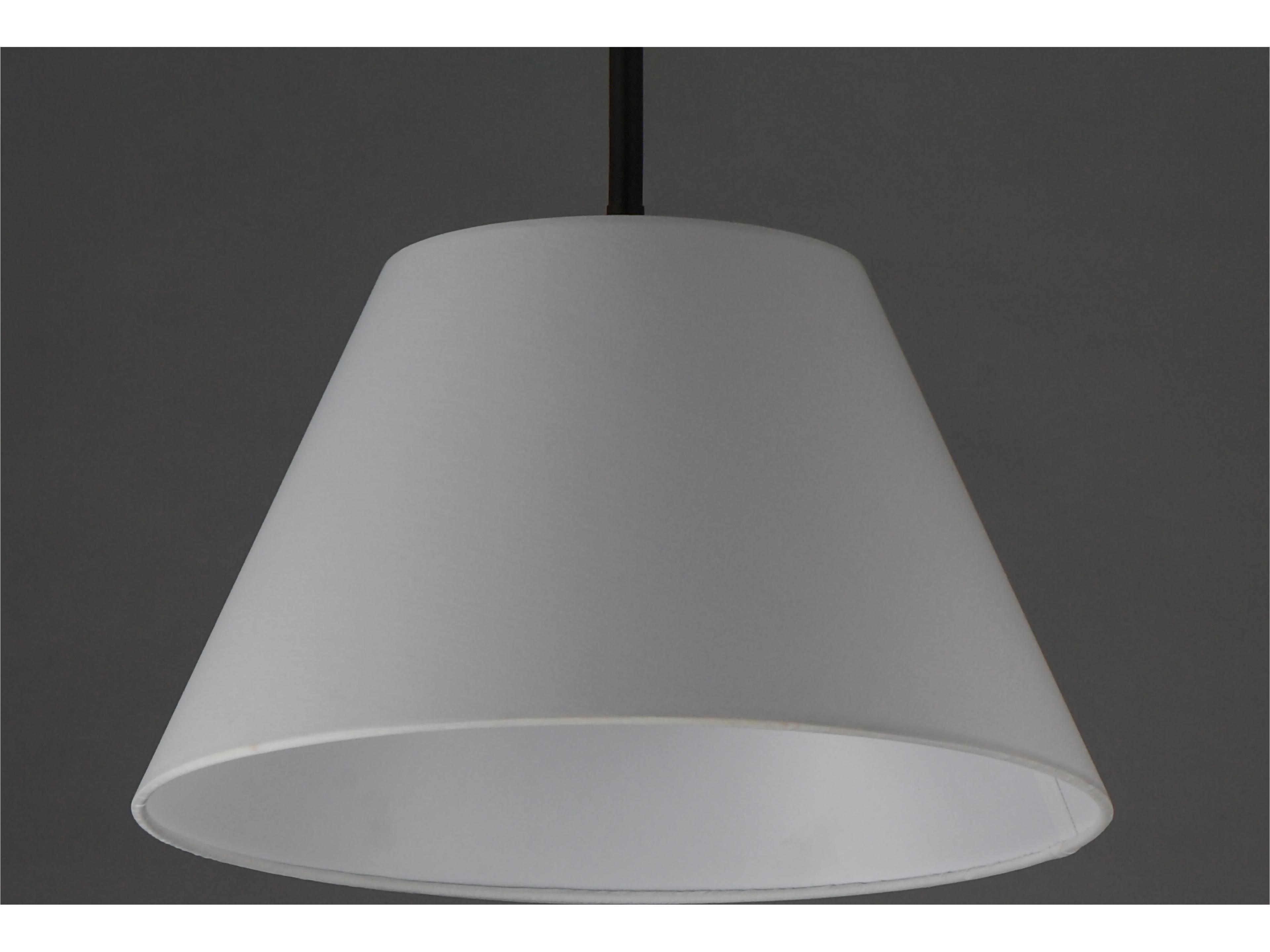 Maxim Lighting Dunbridge 1- Light Antique Bronze Drum Empire Pendant