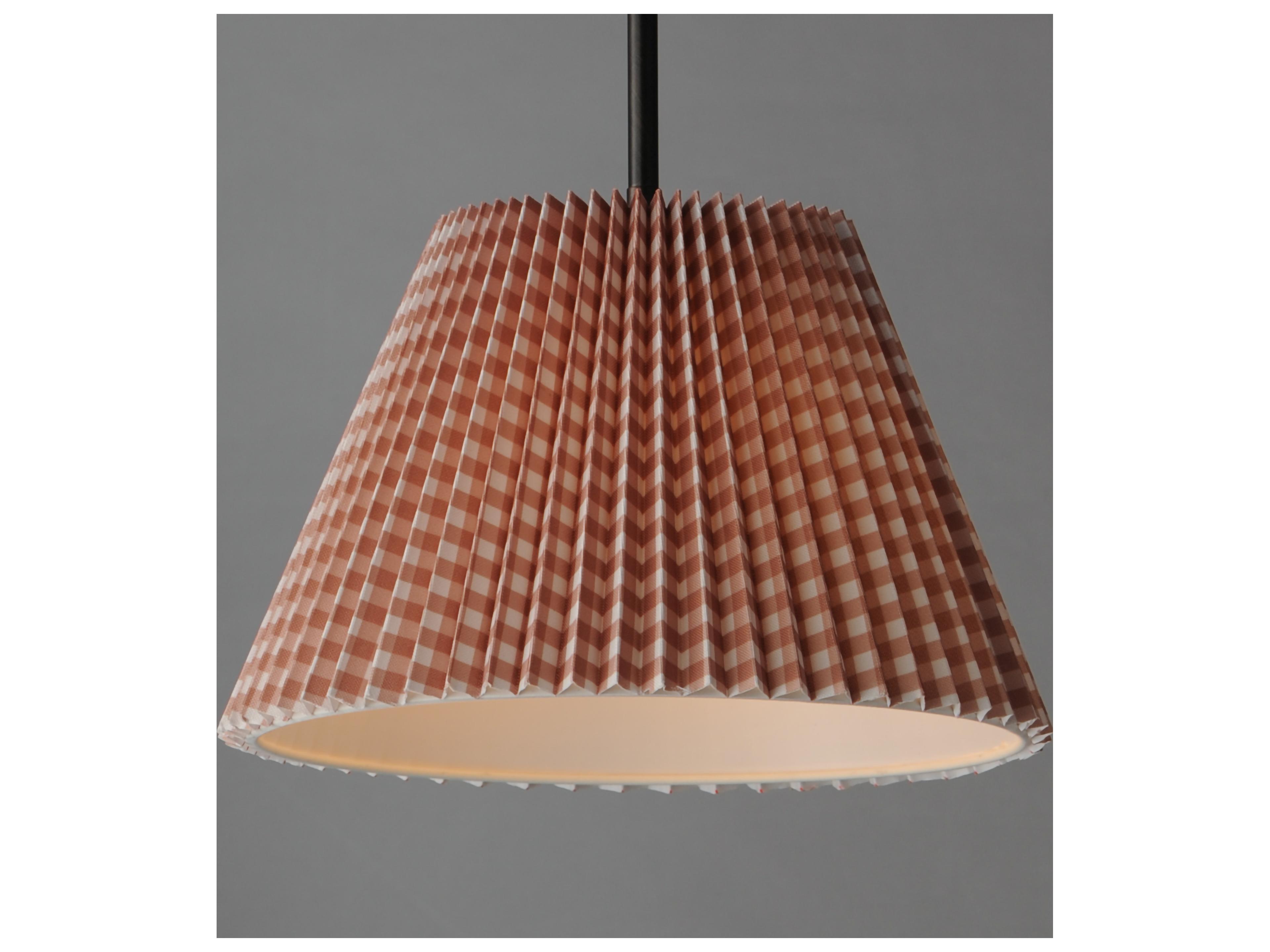 Maxim Lighting Dunbridge 1- Light Antique Bronze Drum Empire Pendant