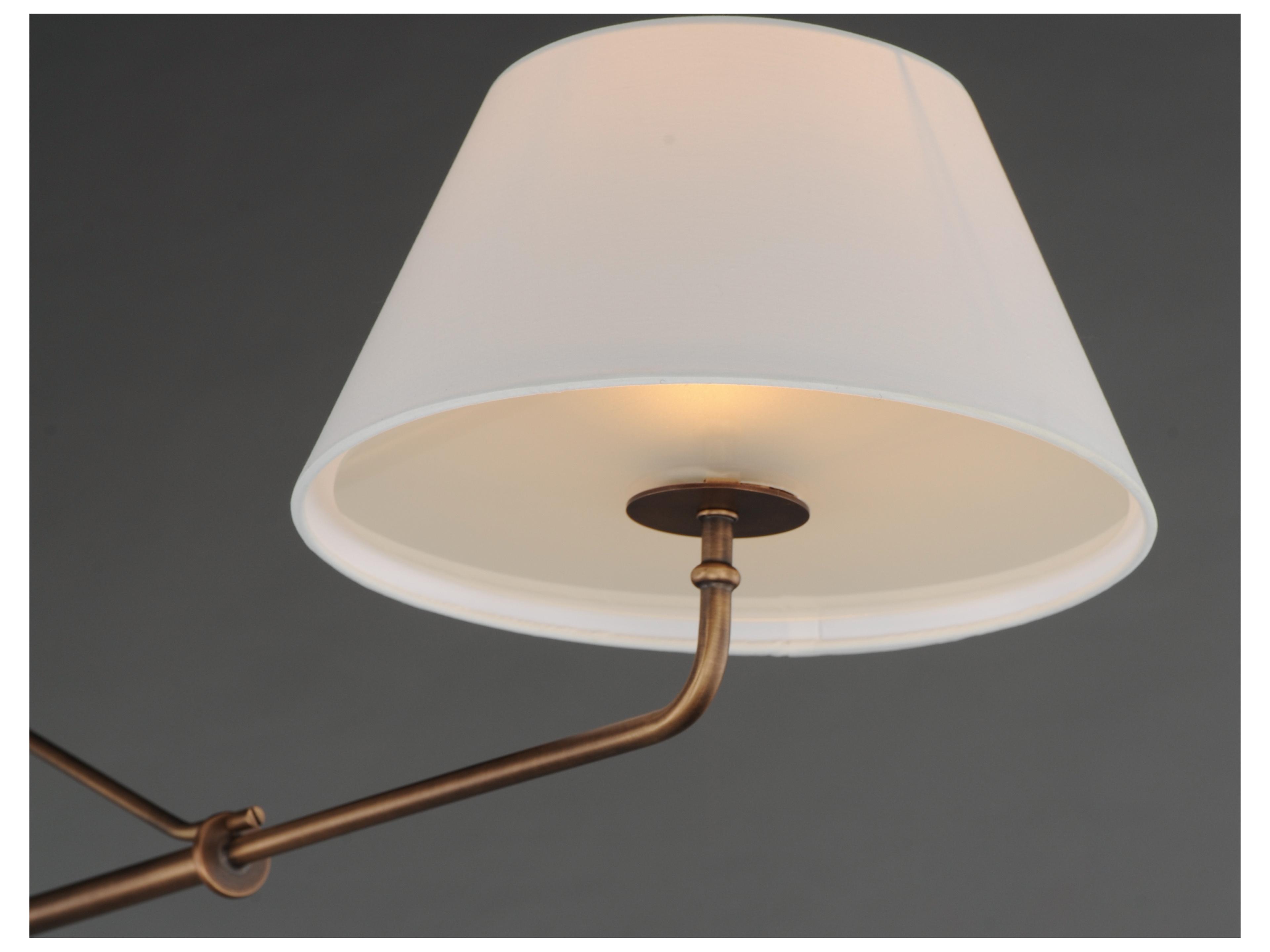 Maxim Lighting Dunbridge 2- Light Weathered Brass Linear Island Pendant