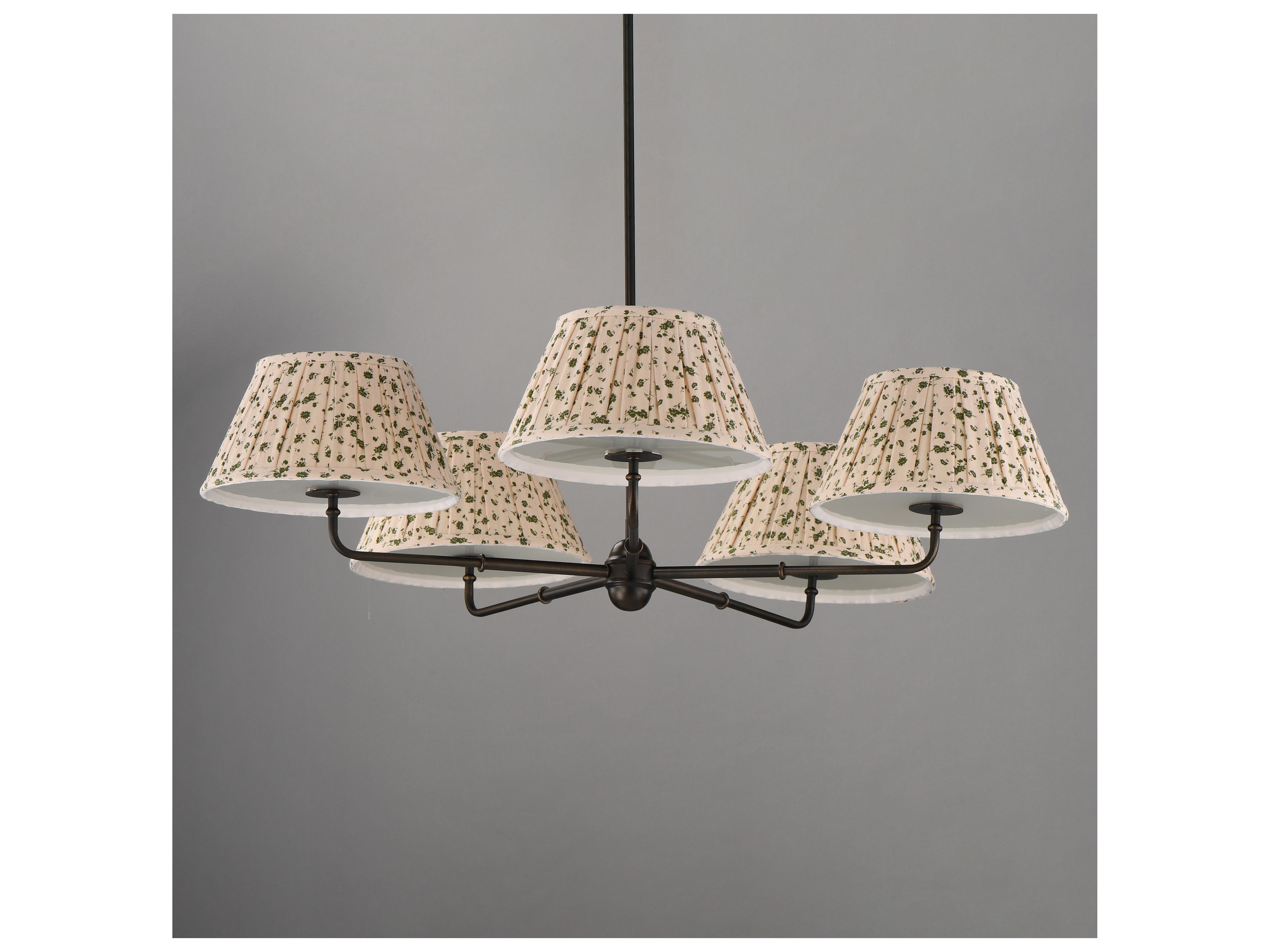 Maxim Lighting Dunbridge 5- Light Antique Bronze Traditional Empire Chandelier