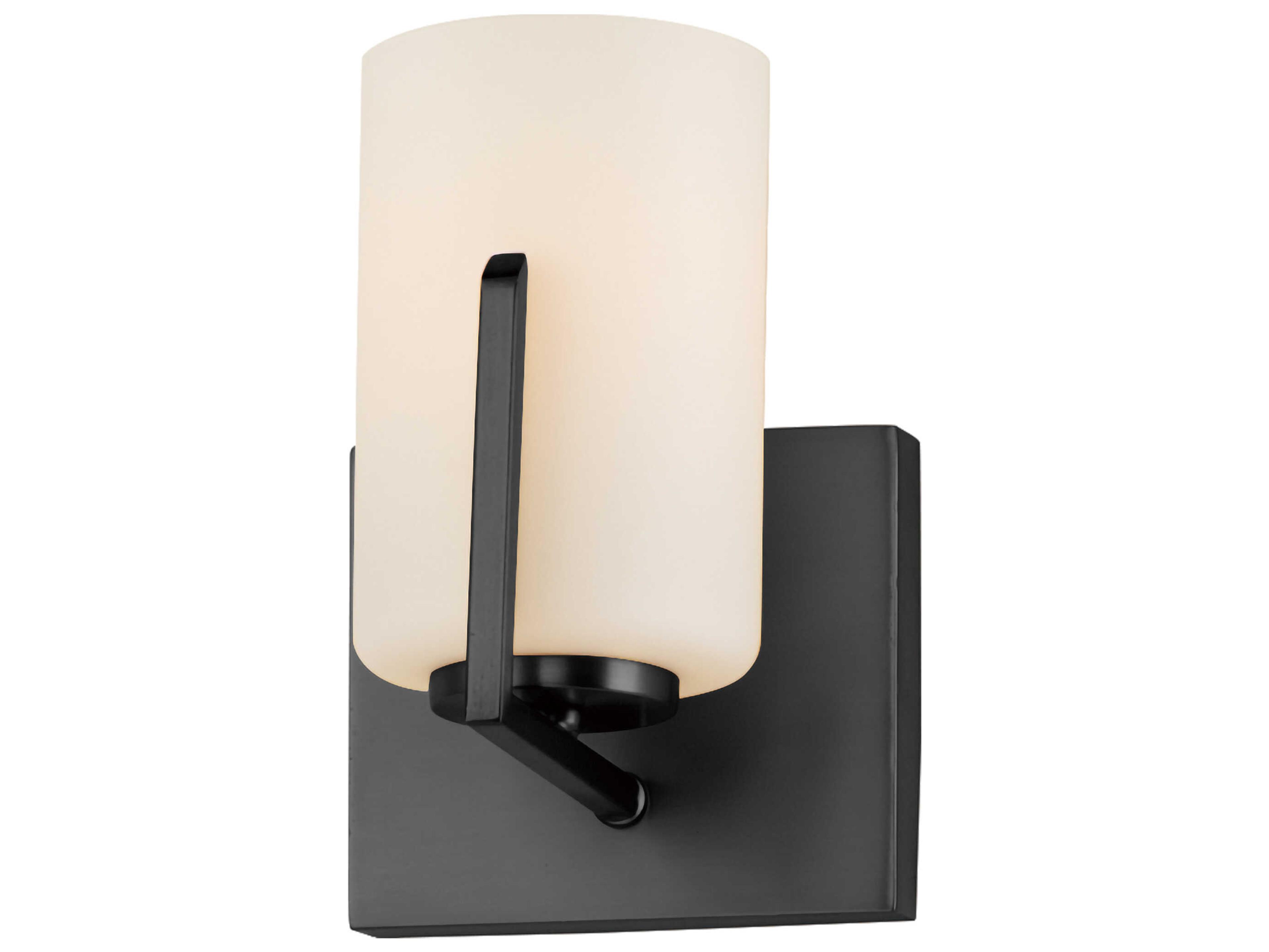 Dart 1-Light Black Wall Sconce