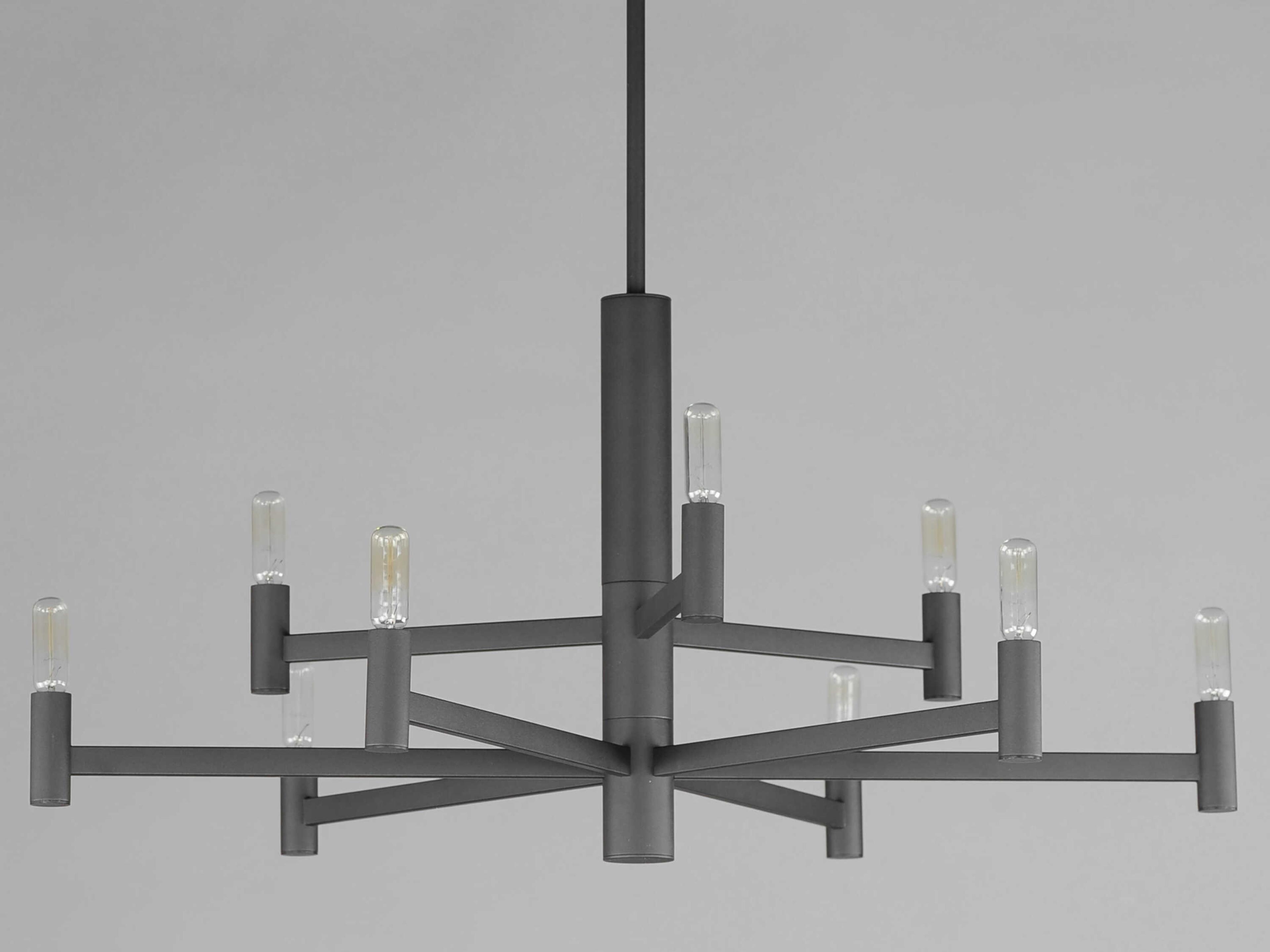 Maxim Lighting Emana 9-Light Black Candelabra Chandelier