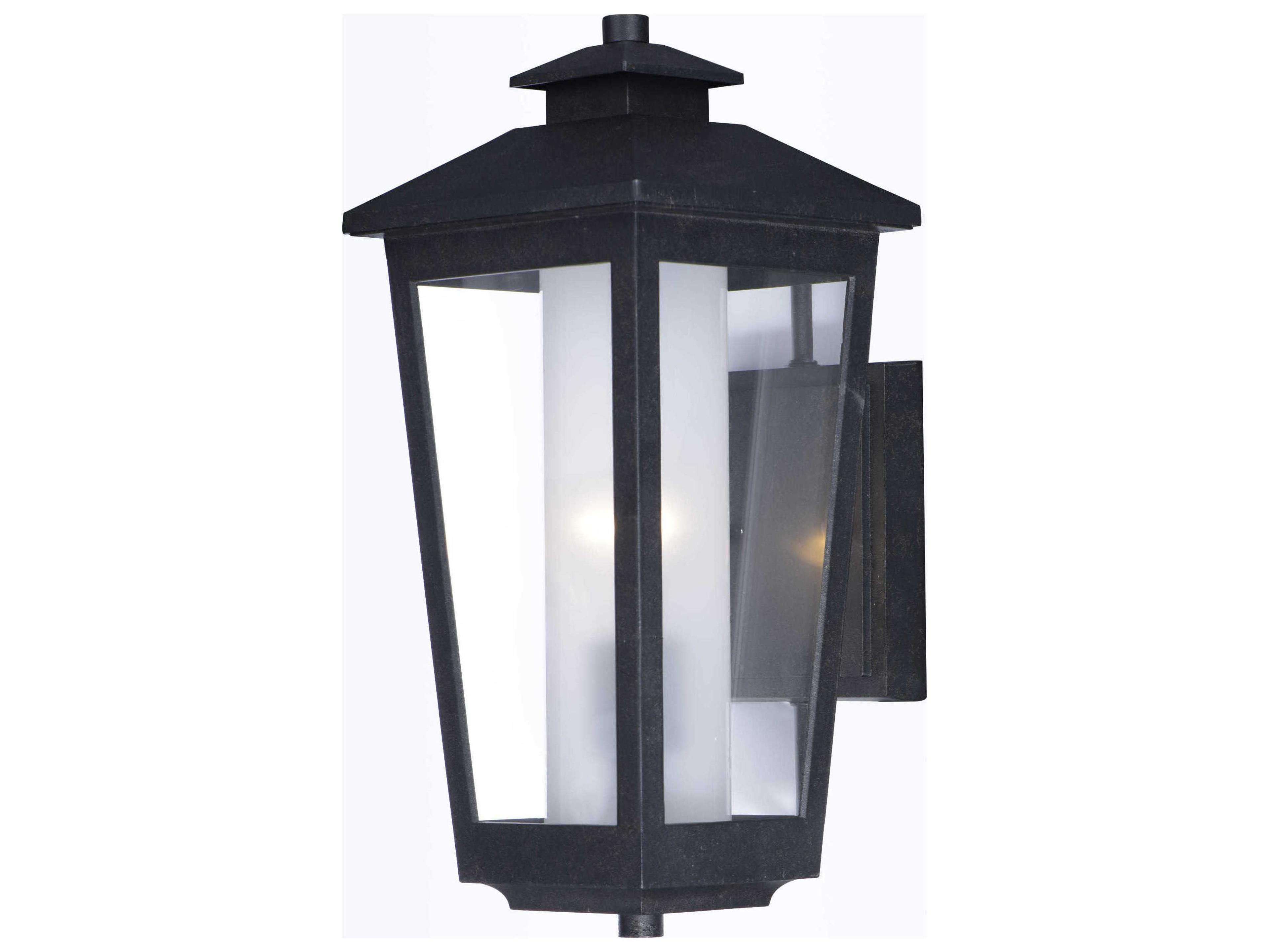 Maxim Lighting Aberdeen with Clear & Frosted Glass Outdoor Wall Light