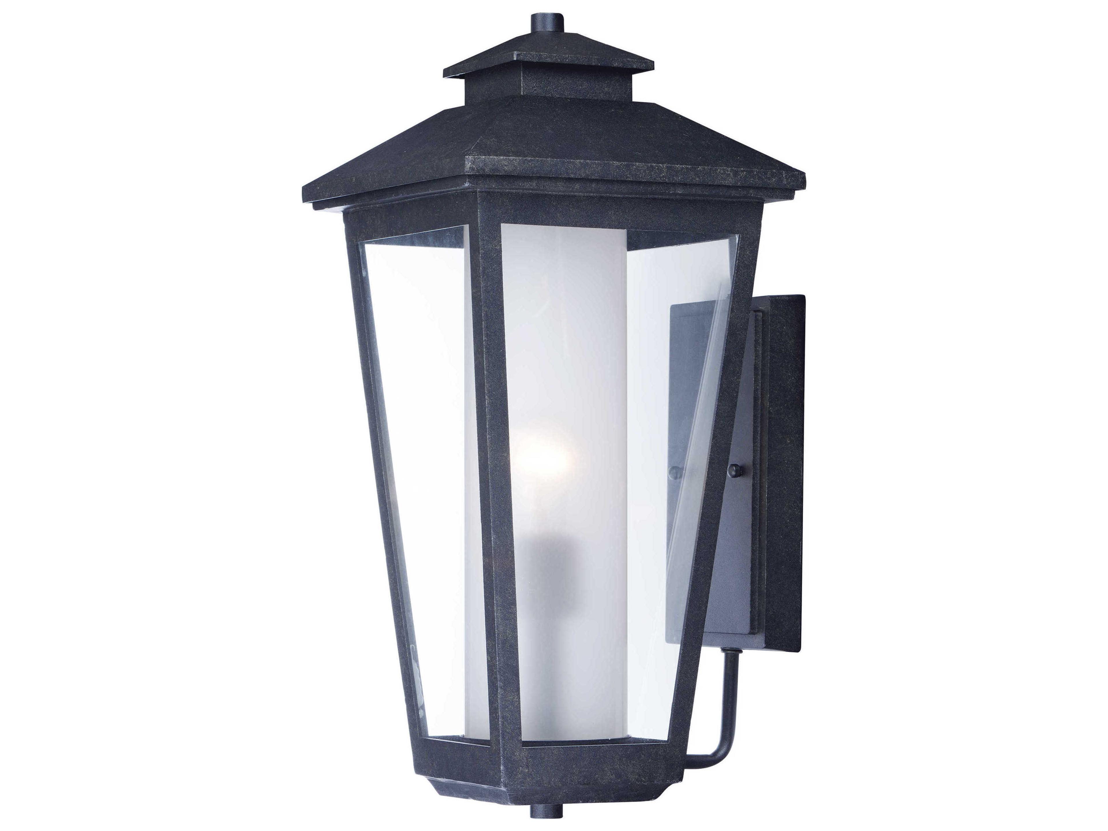 Maxim Lighting Aberdeen with Clear & Frosted Glass Outdoor Wall Light