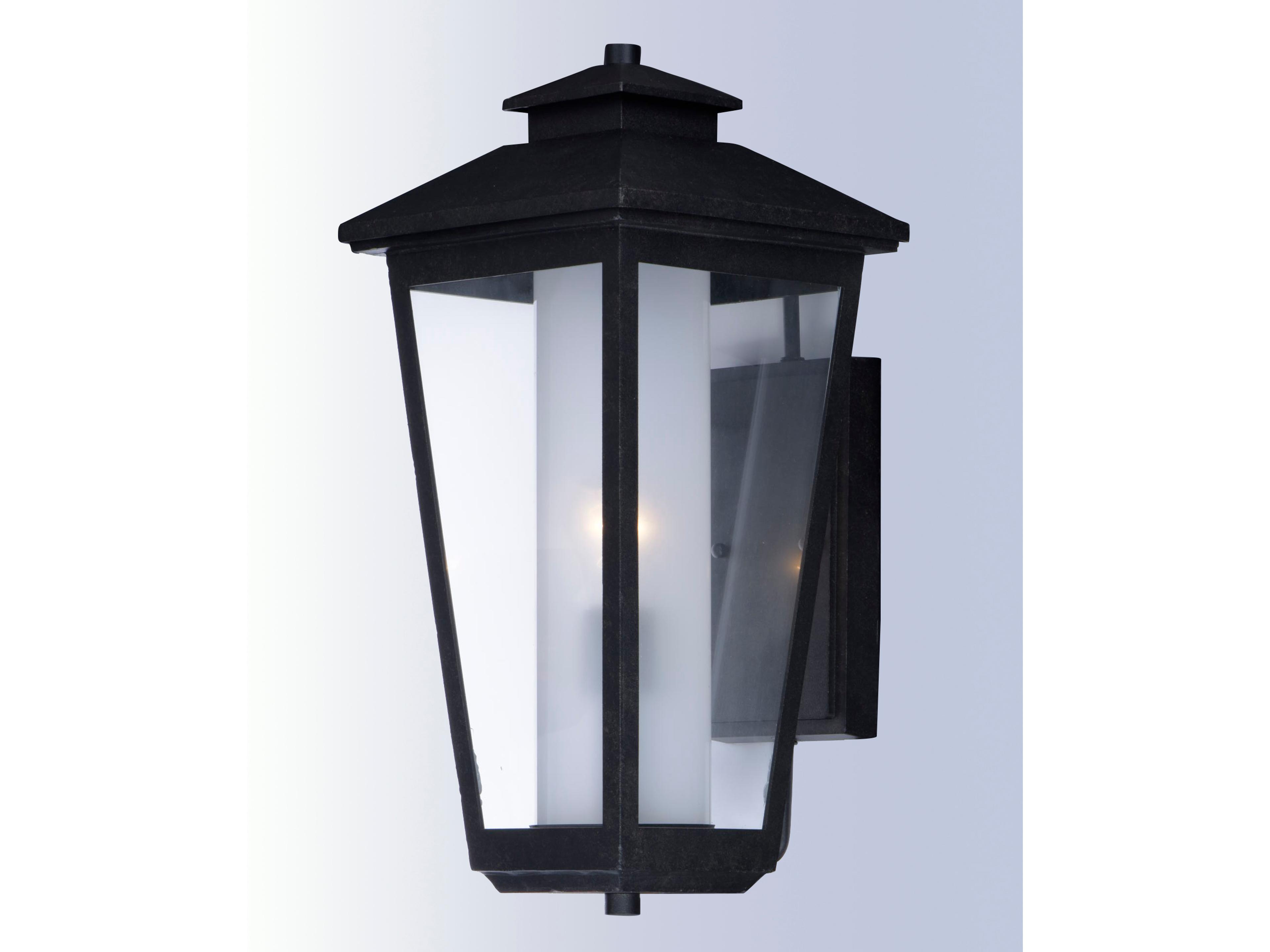Maxim Lighting Aberdeen with Clear & Frosted Glass Outdoor Wall Light
