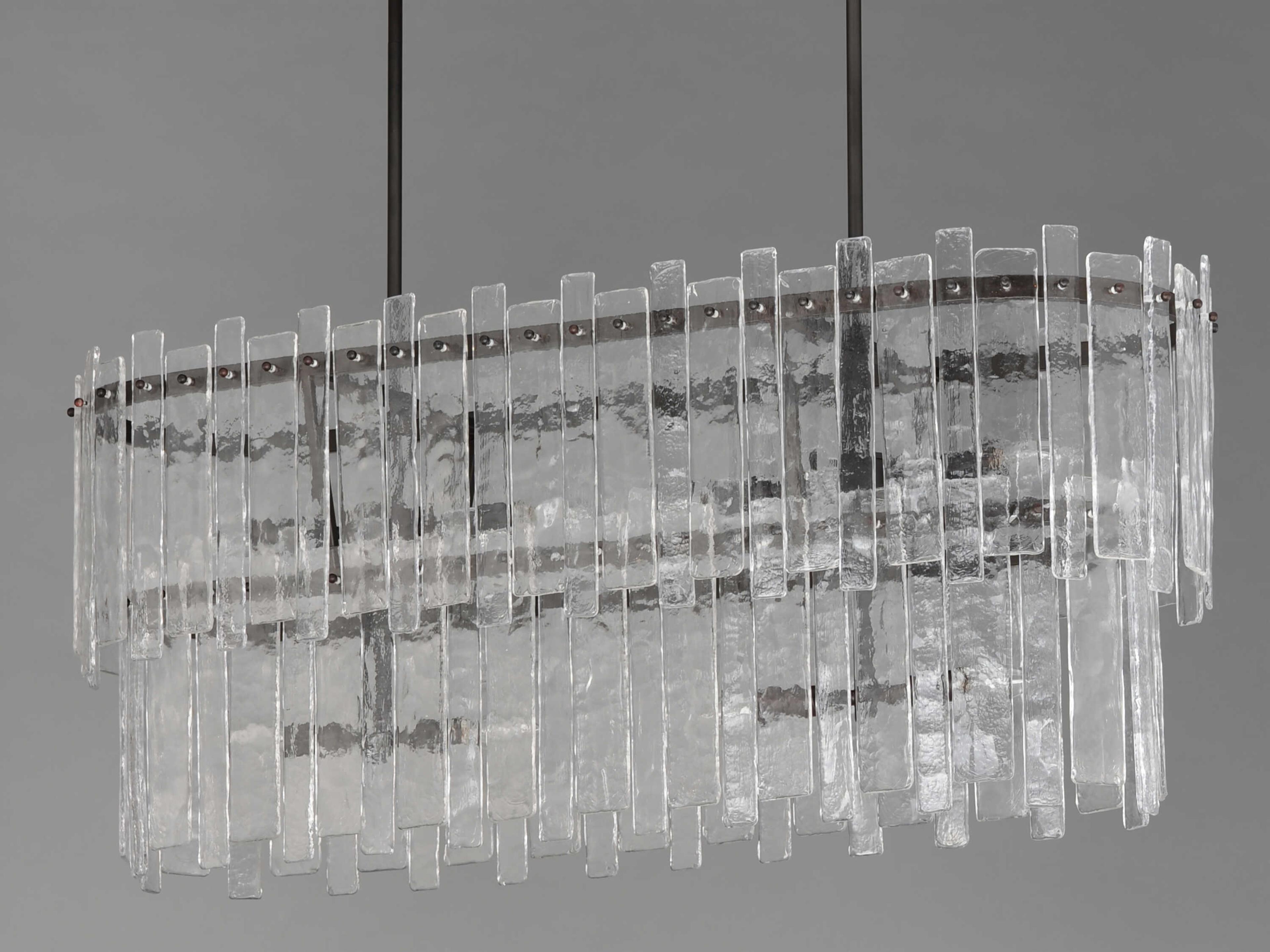 Maxim Lighting Warren 8-Light Dark Bronze Tiered Island Pendant