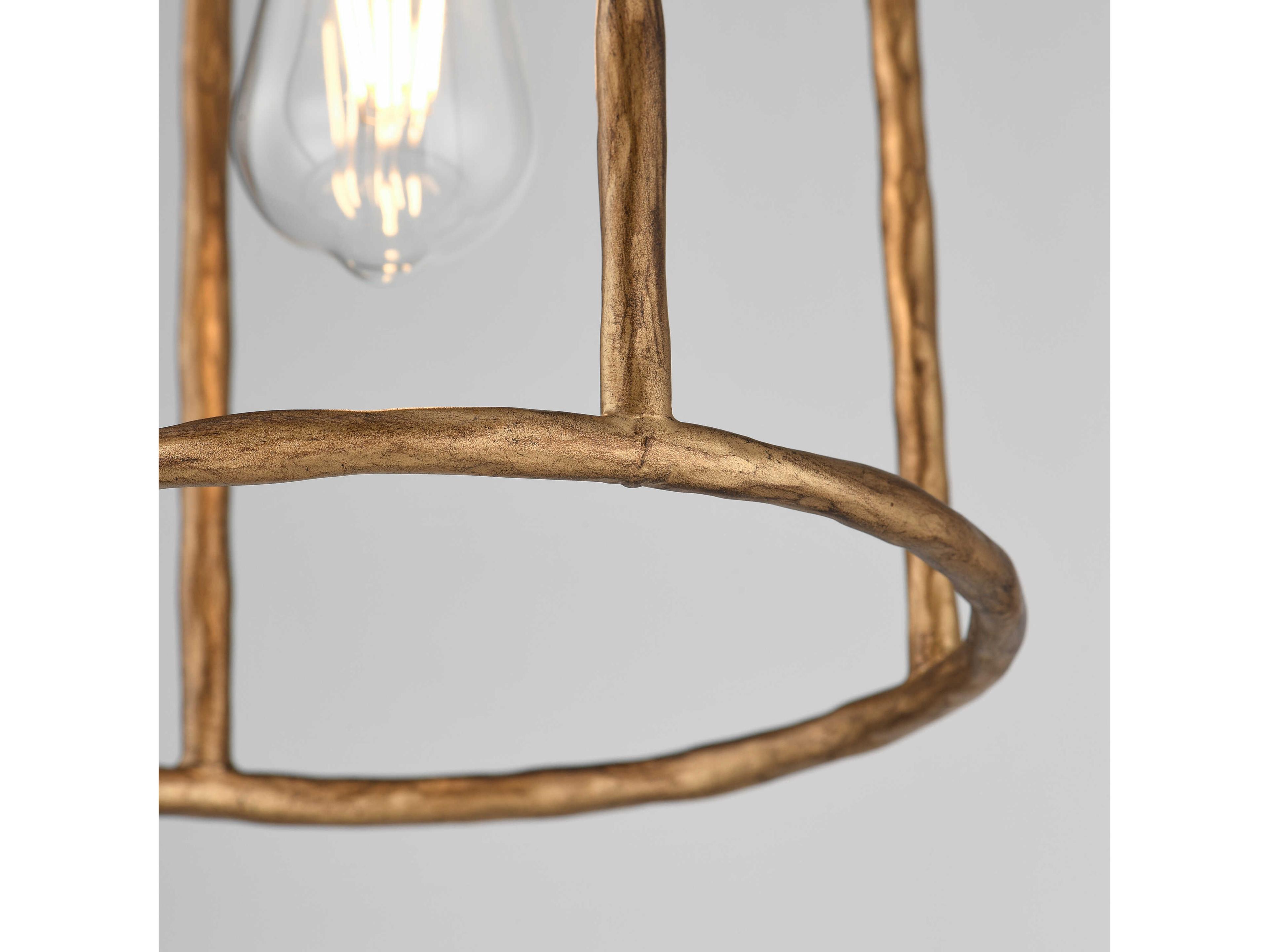 Maxim Lighting Martel 1-Light Etruscan Gold Mini Pendant