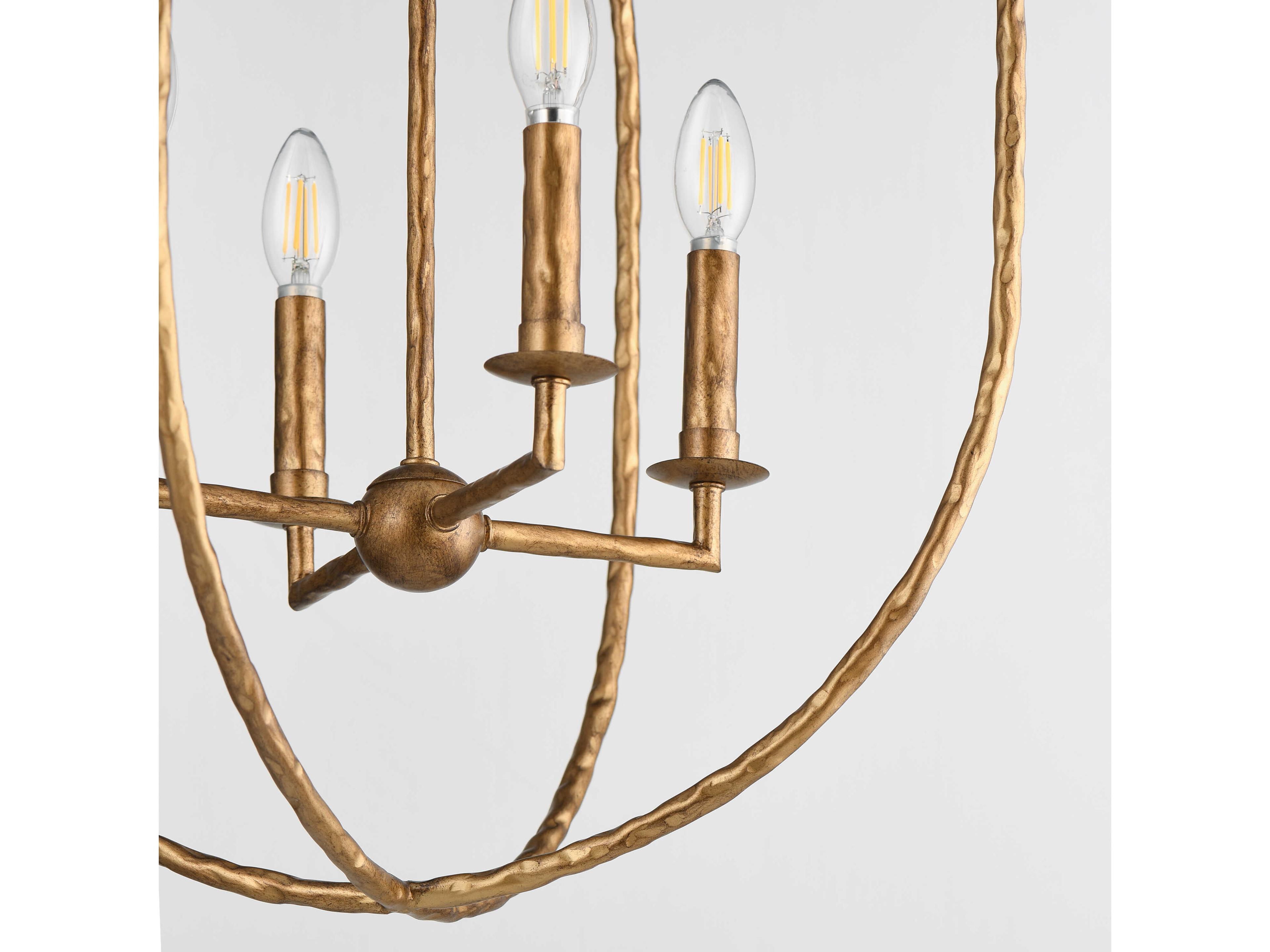 Maxim Lighting Martel 4-Light Etruscan Gold Pendant