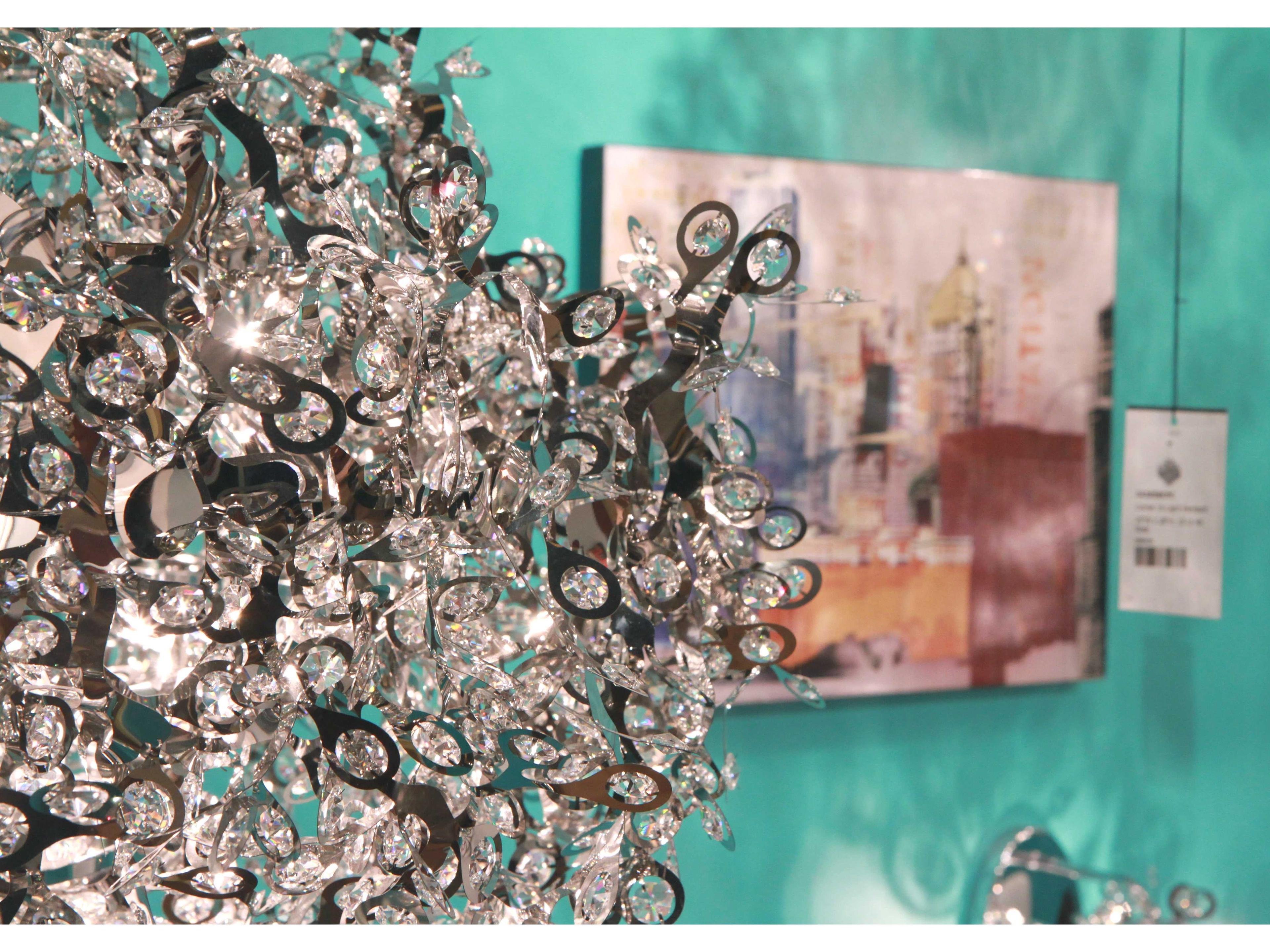 Maxim Lighting Comet 7-Light Polished Chrome Crystal Glass Island Pendant