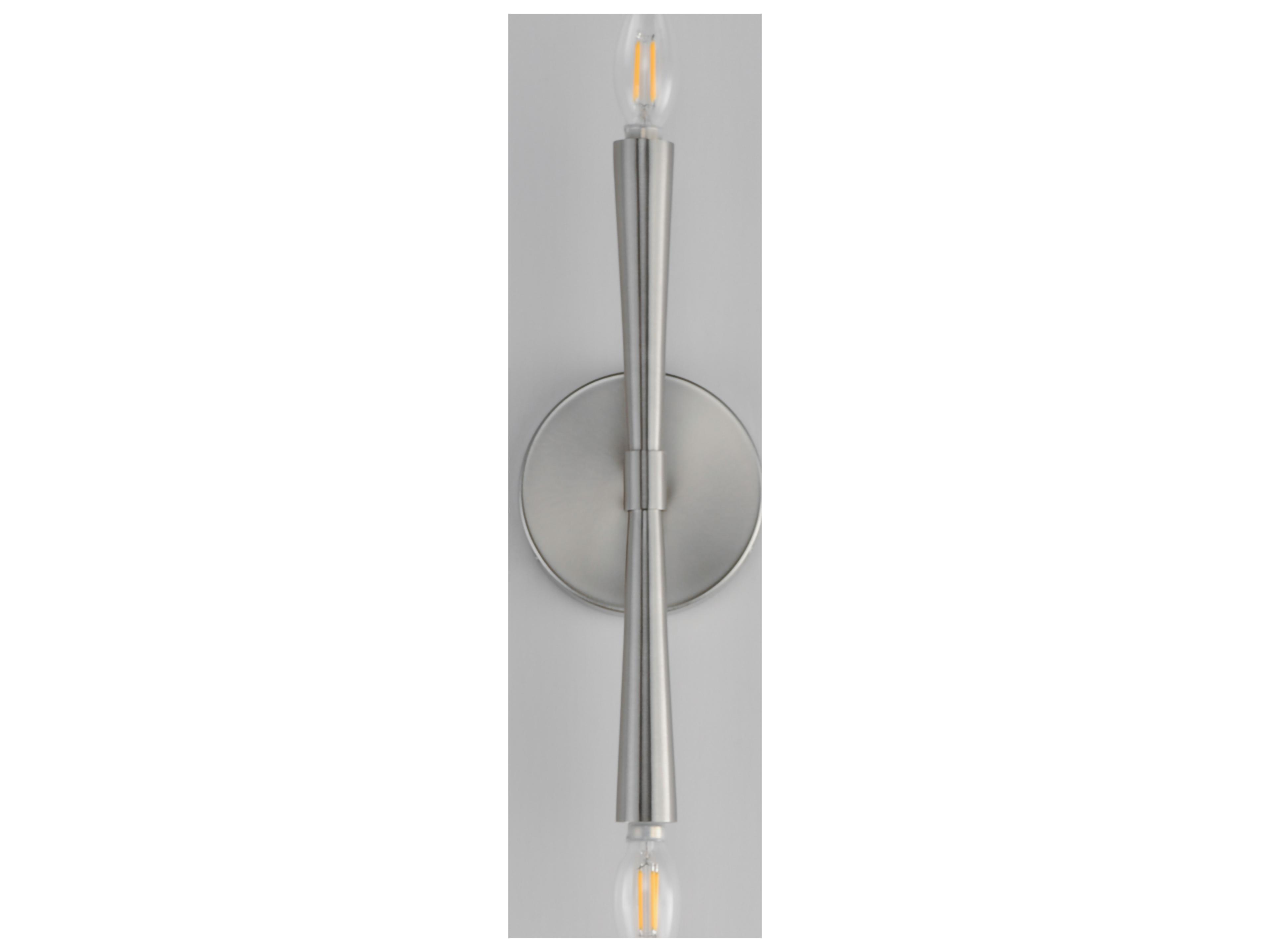 Maxim Lighting Rome 2- Light Satin Nickel Wall Sconce