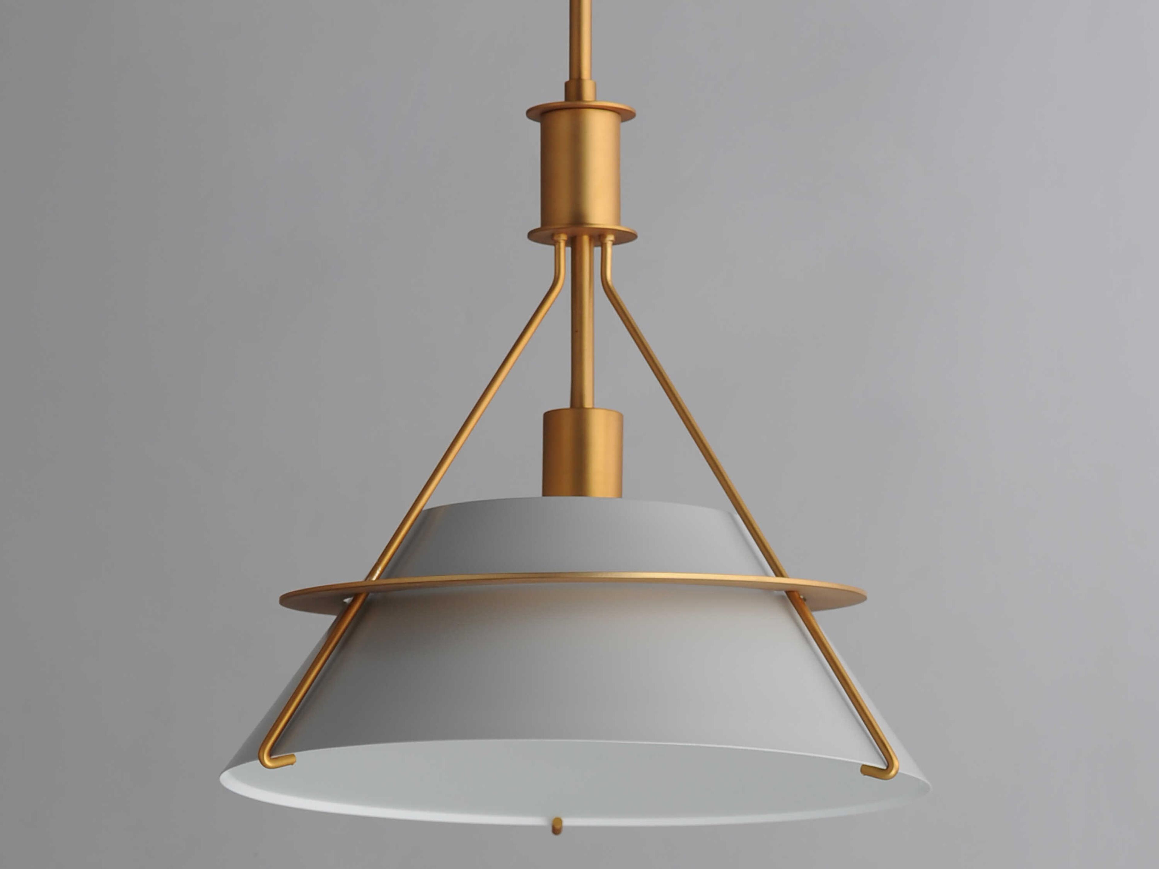 Maxim Lighting Lucas 1-Light Natural Aged Brass Pendant