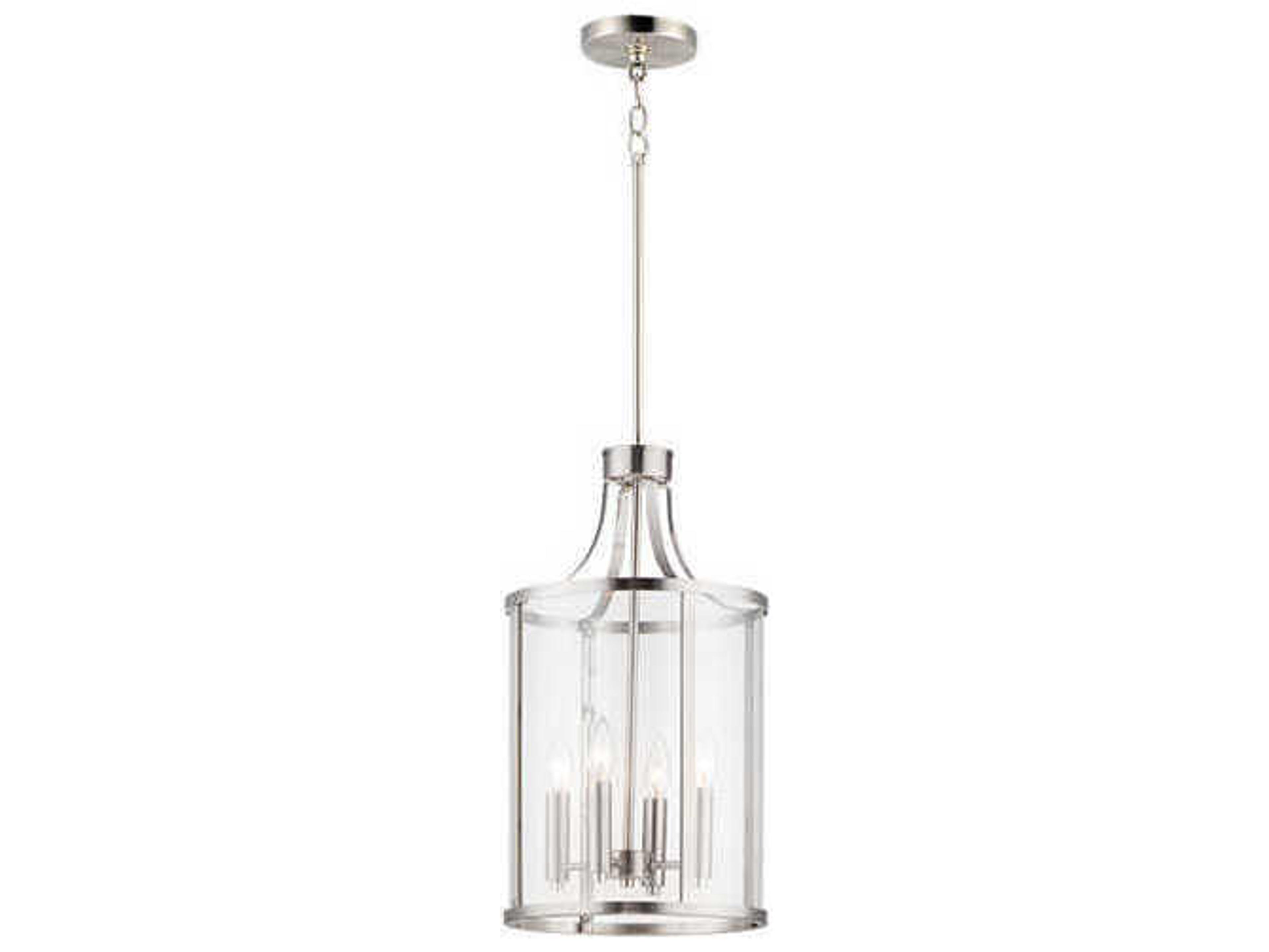 Sentinel 4-Light Satin Nickel Mini Pendant