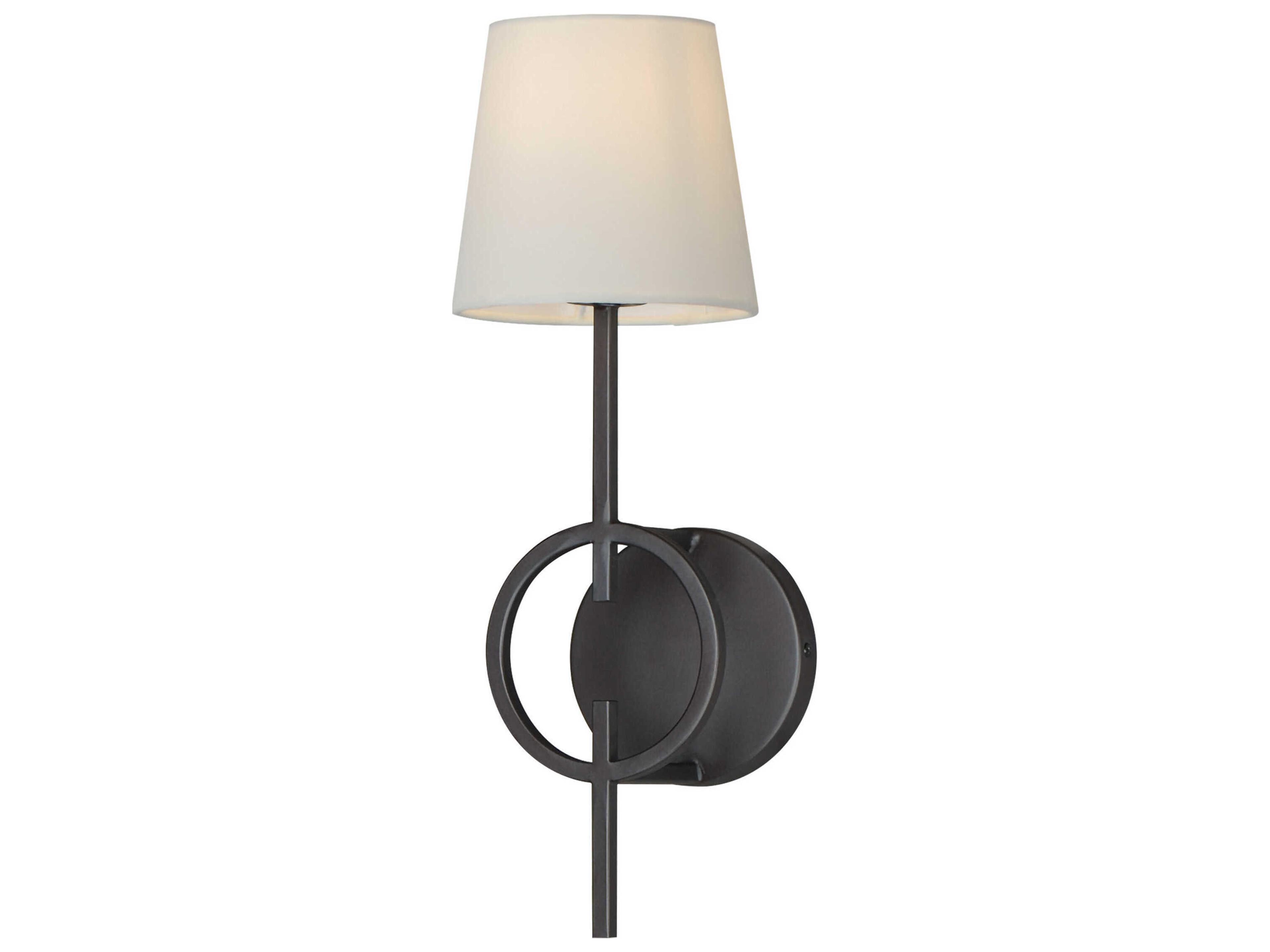 Paoli 1-Light Charcoal Bronze Wall Sconce