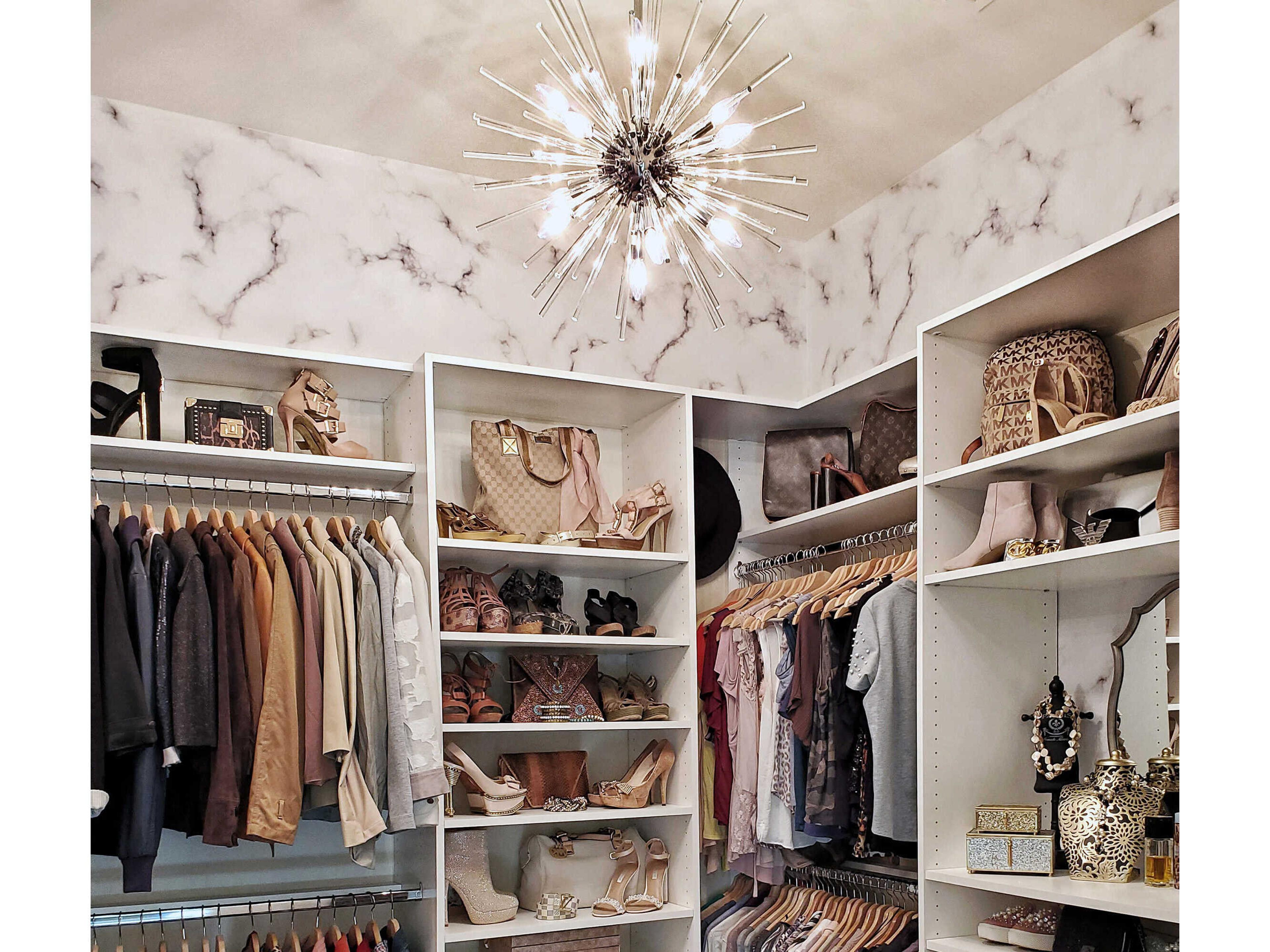 Maxim Lighting Polaris 12-Light Polished Chrome Clear Glass Sputnik Pendant