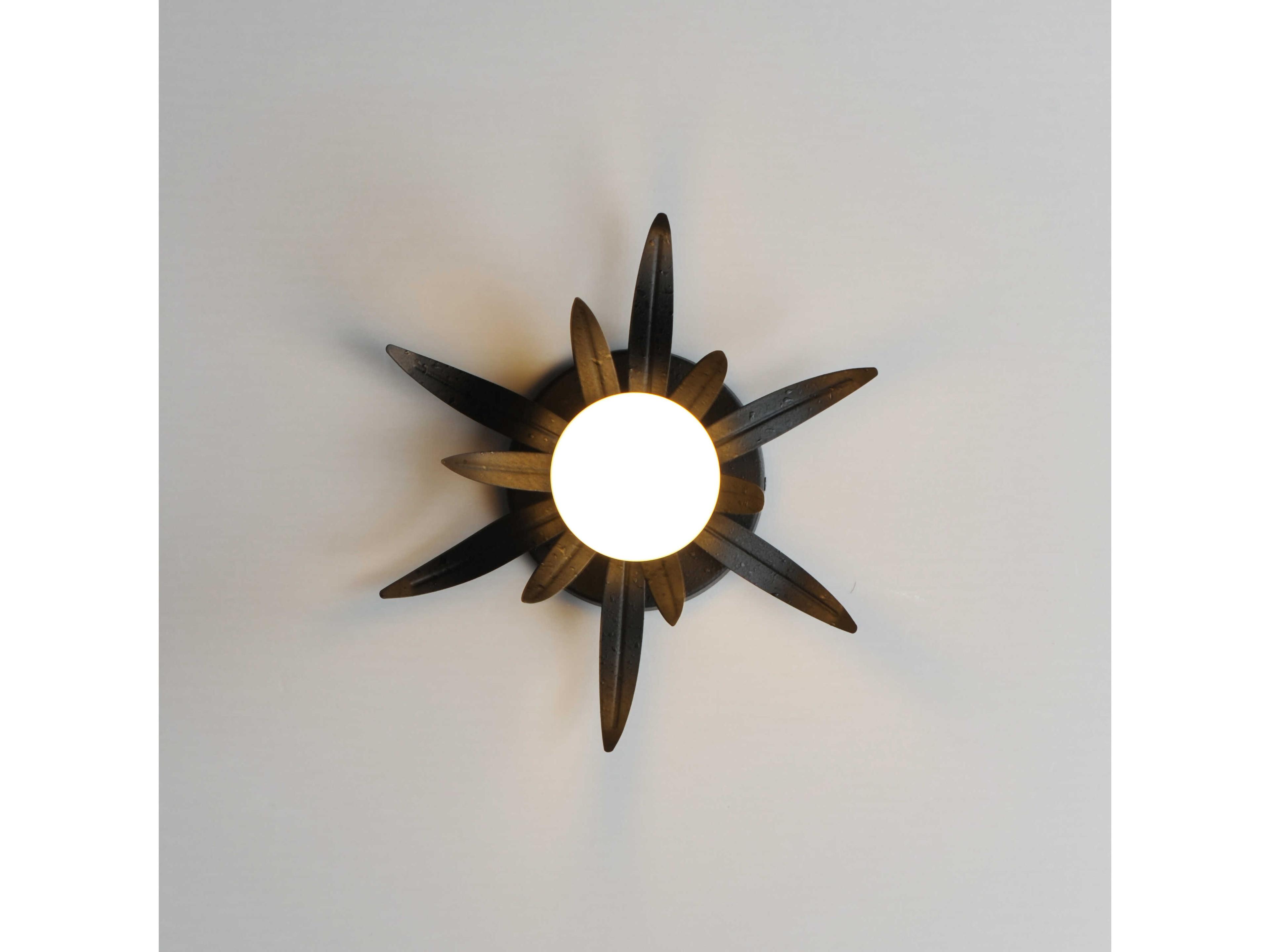 Maxim Lighting Paloma 1-Light Anthracite Black Wall Sconce