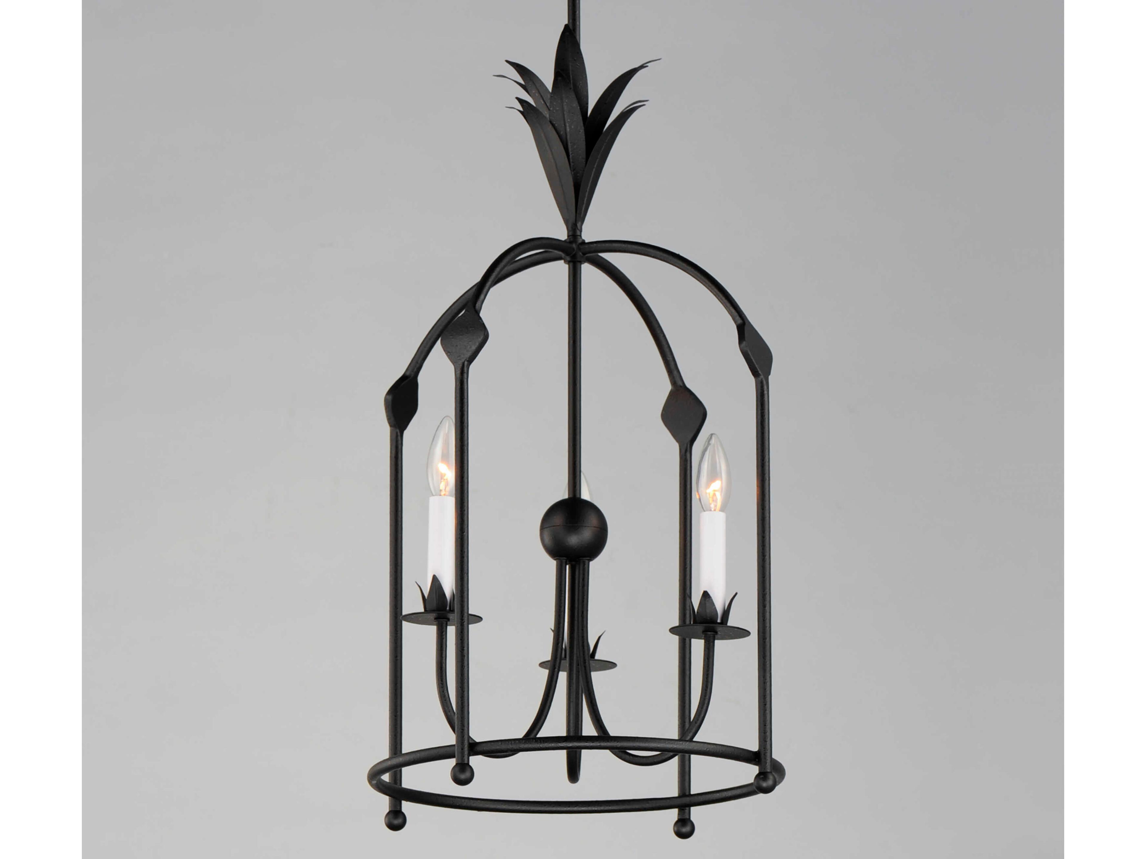 Maxim Lighting Paloma 3-Light Anthracite Black Pendant