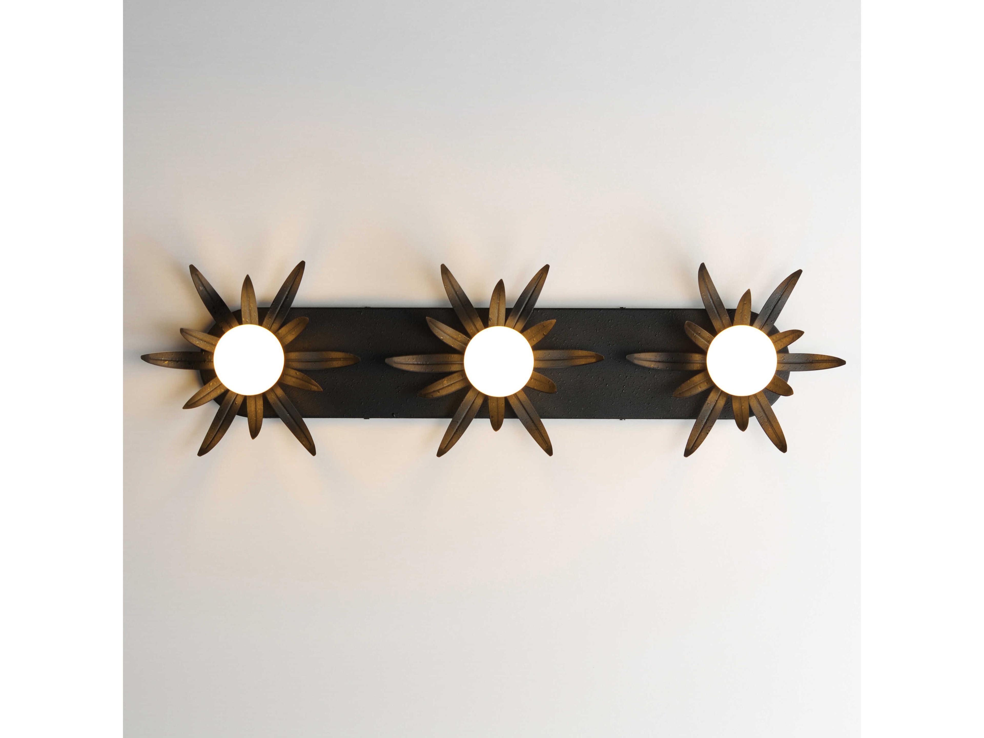 Maxim Lighting Paloma 3-Light Anthracite Black Vanity Light