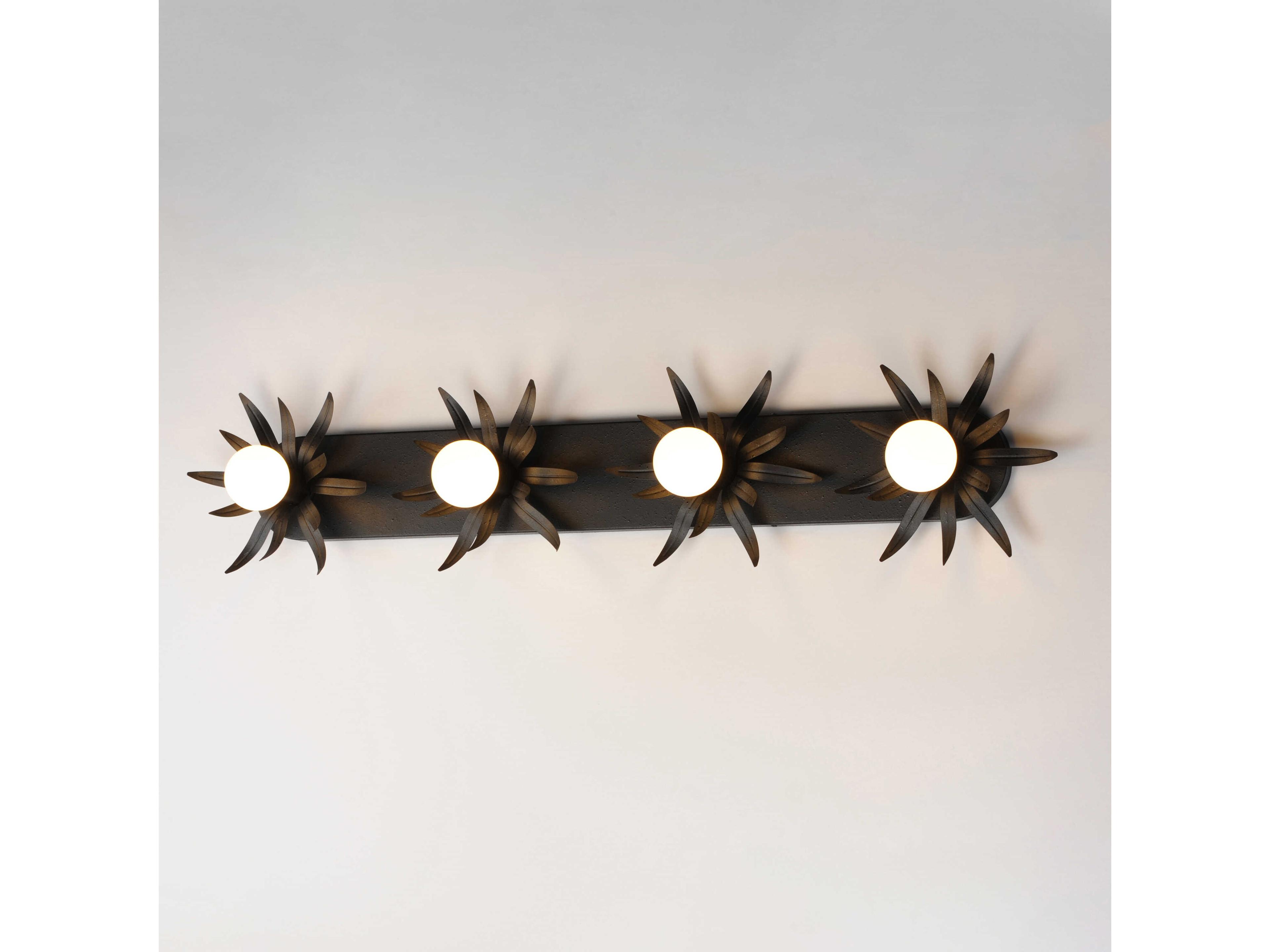 Maxim Lighting Paloma 4-Light Anthracite Black Vanity Light