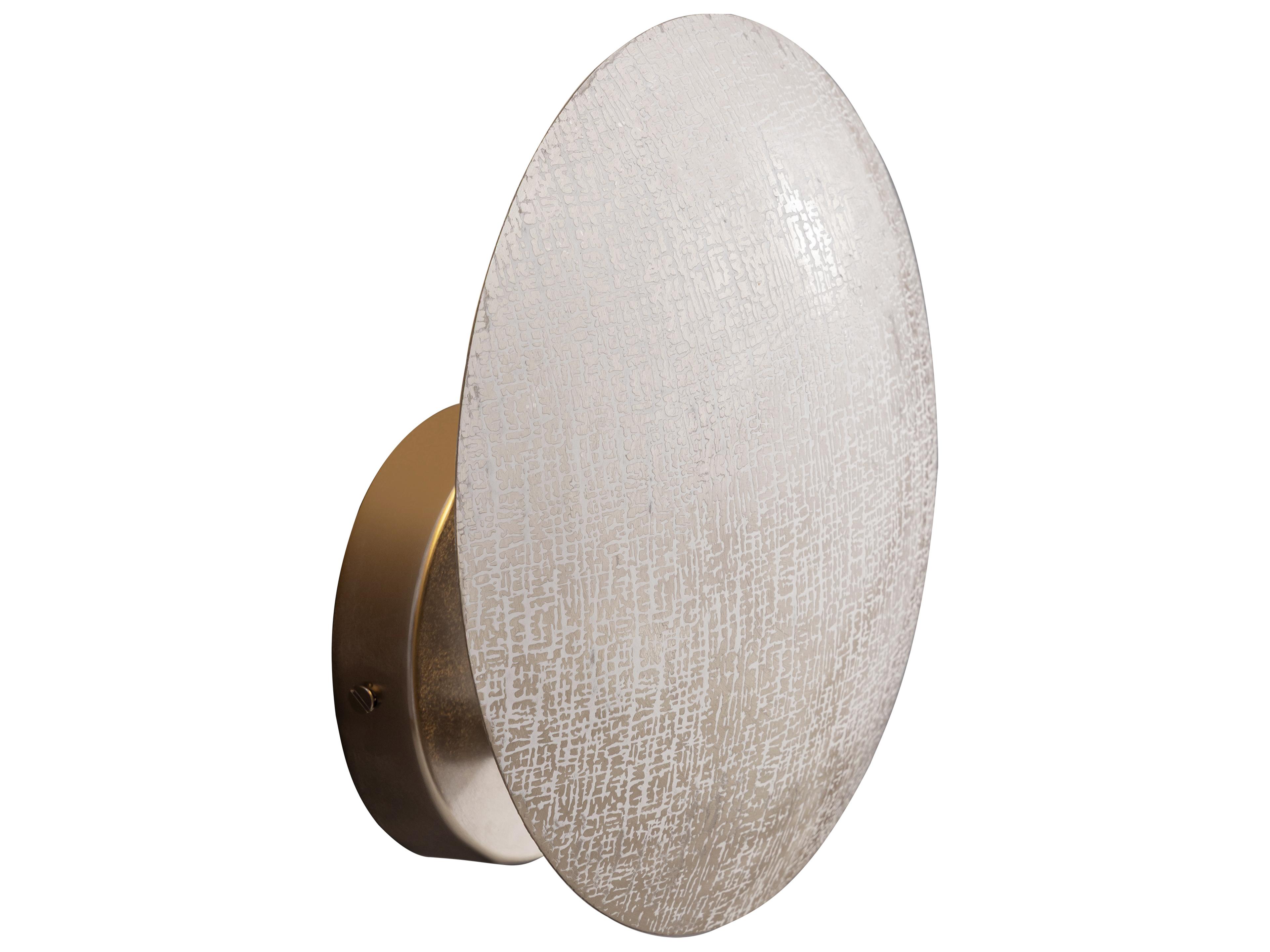 Aurelia 1- Light Arctic White Wall Sconce