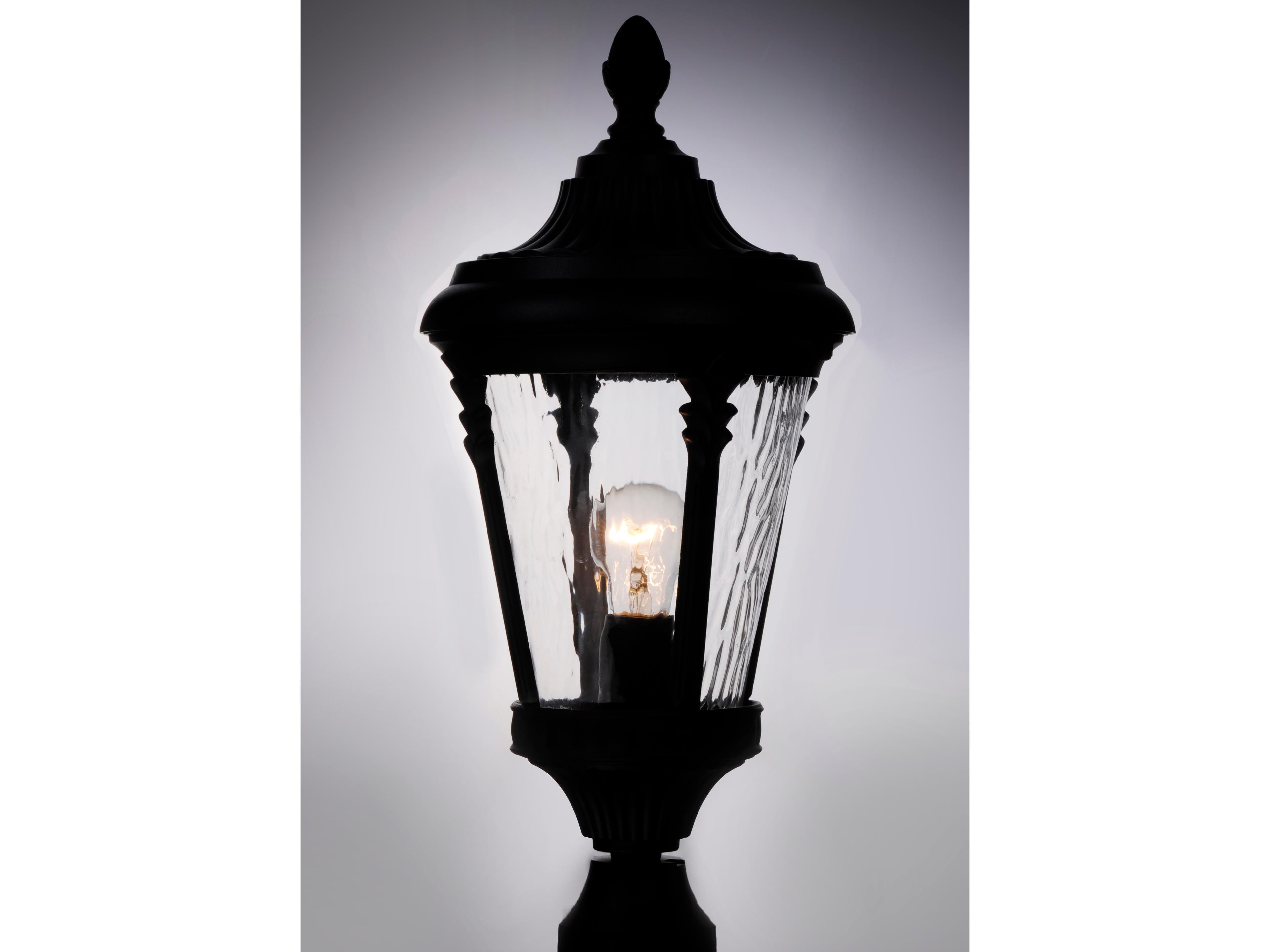 Maxim Lighting Sentry Glass Outdoor Post Light