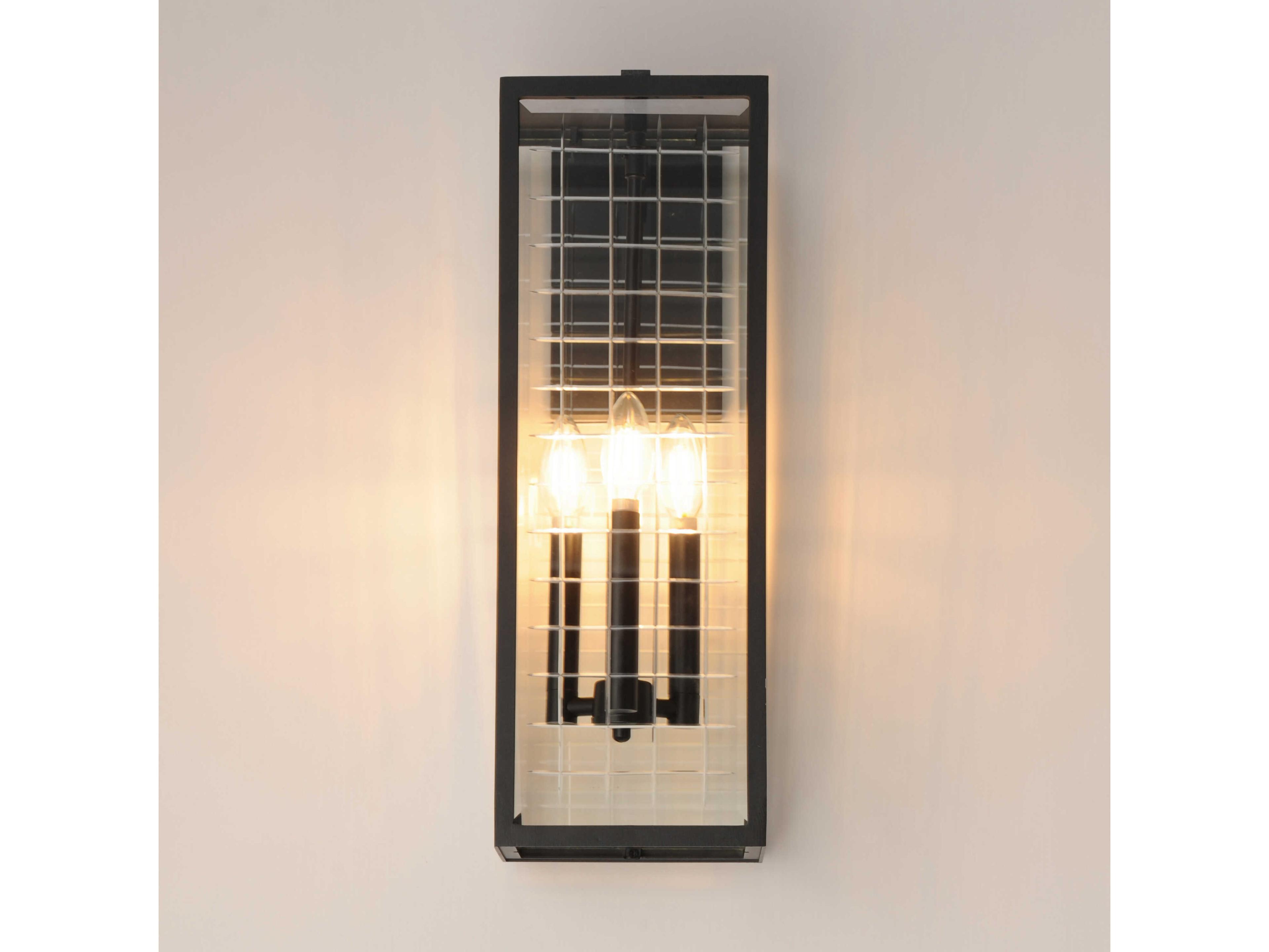 Maxim Lighting Magnus 3-Light Outdoor Wall Light