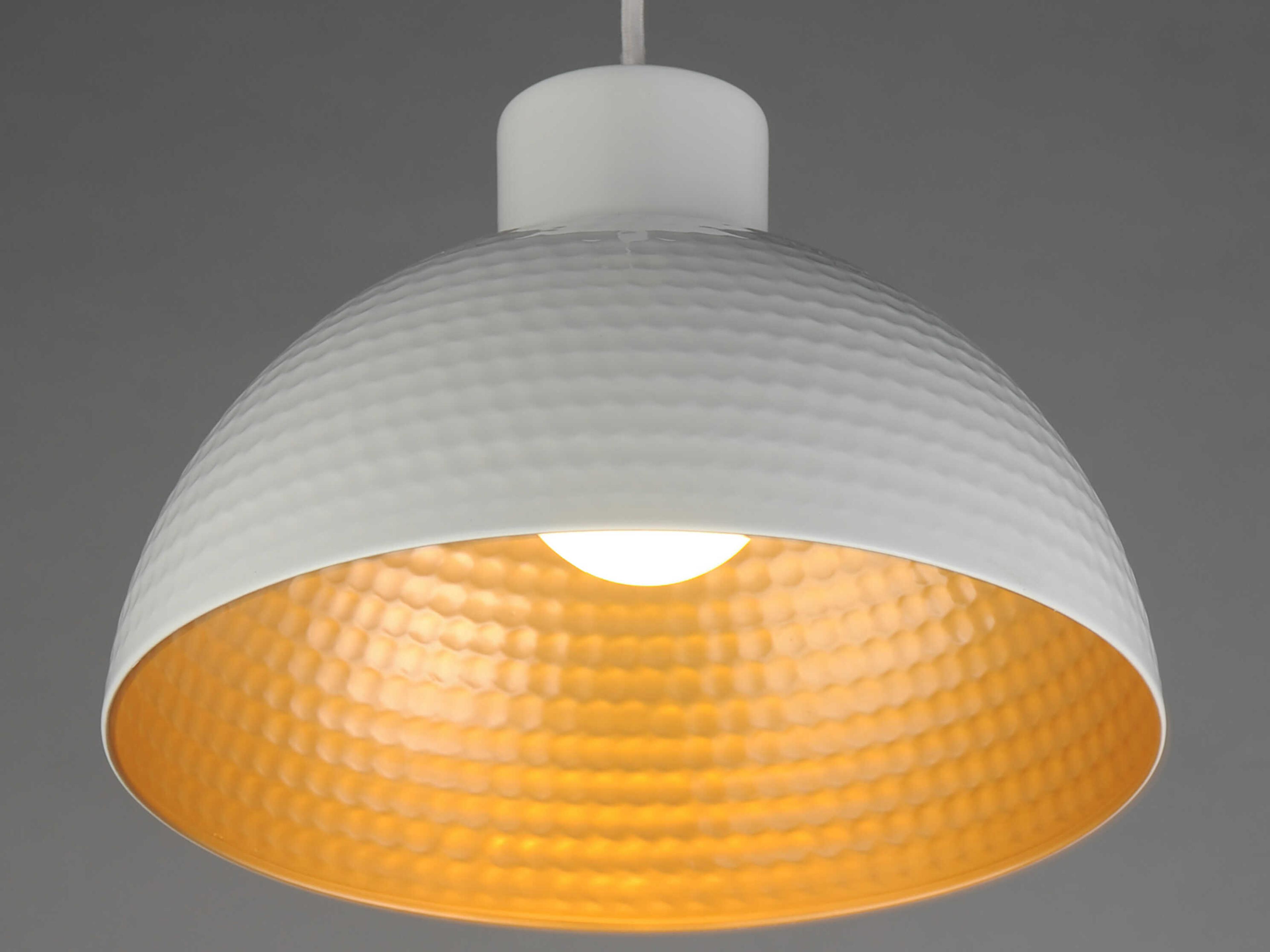 Maxim Lighting Rockport 1-Light White Natural Aged Brass Mini Pendant