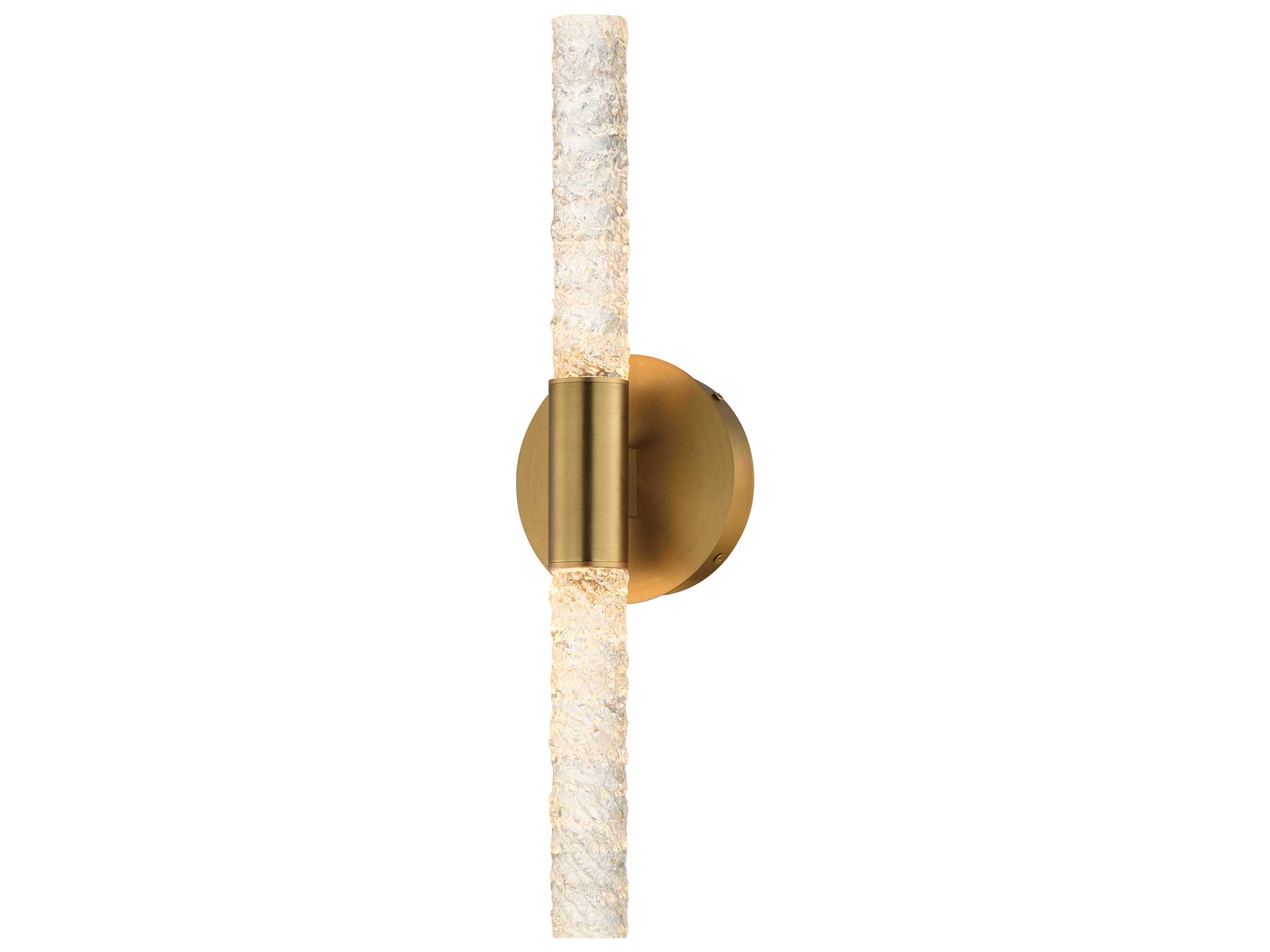 Duchess 2-Light Natural Aged Brass Wall Sconce
