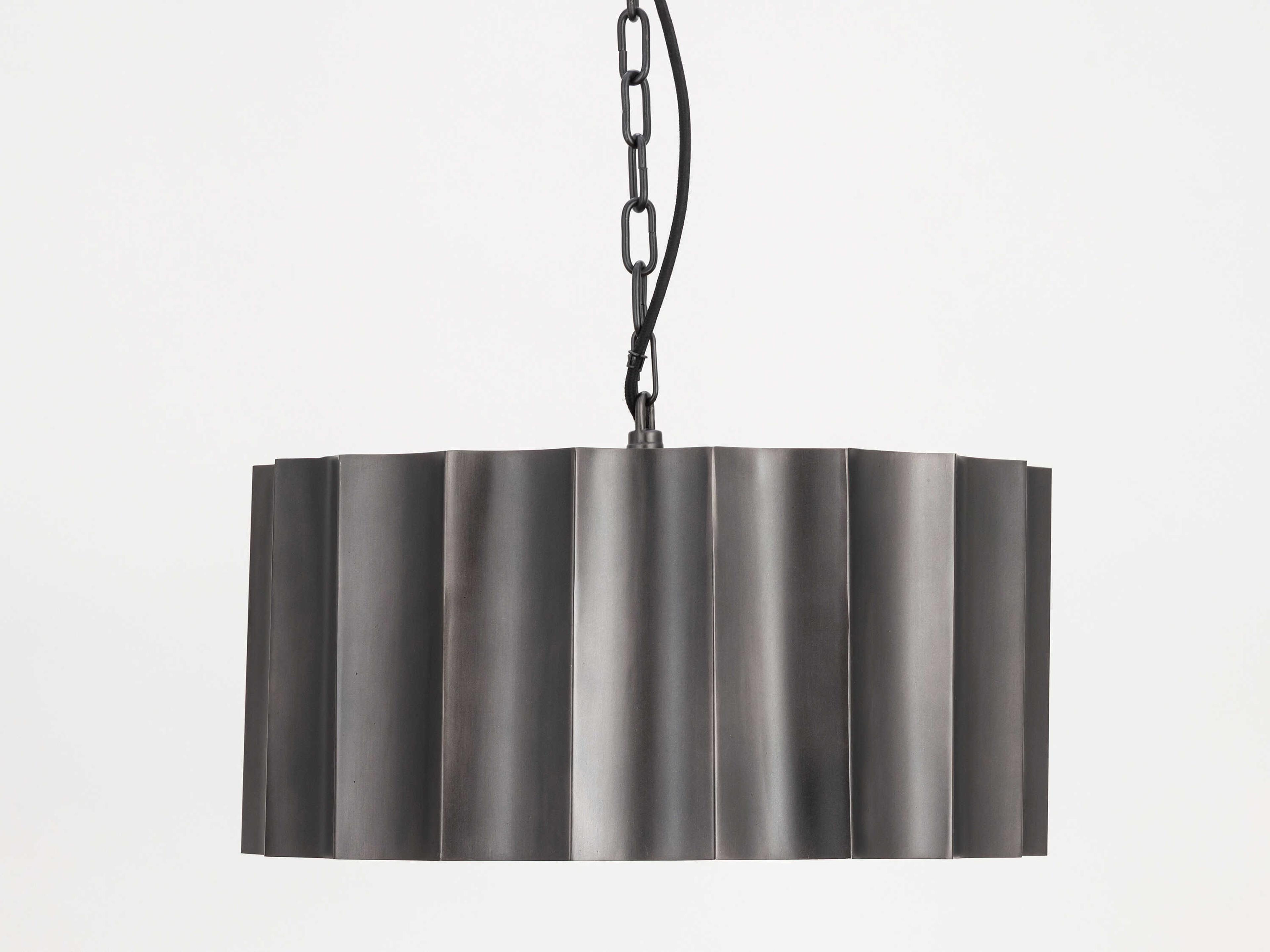 Maxim Lighting Allegra 1-Light Gunmetal Gold Geometric Pendant