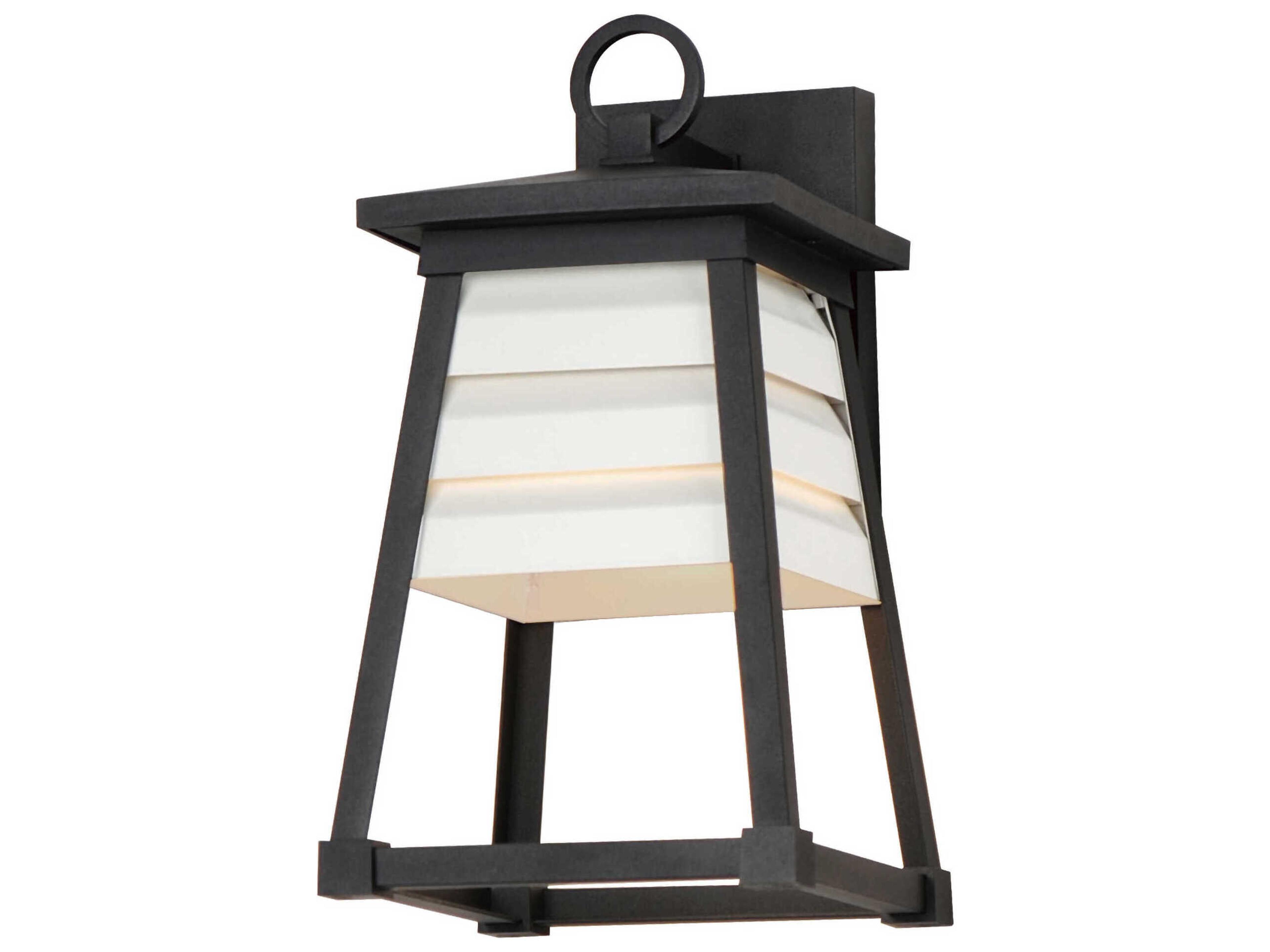 Maxim Lighting Shutters White / 1 - Light Outdoor Wall Light